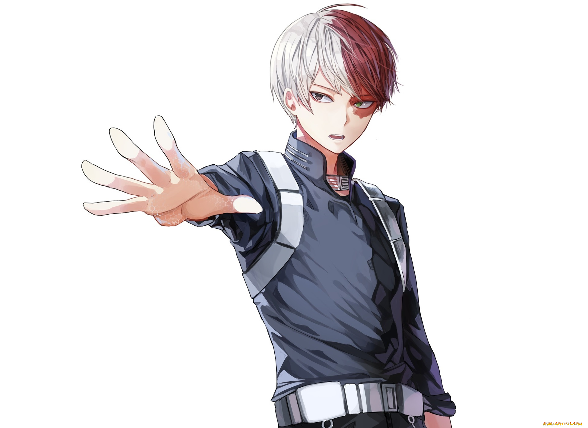 аниме, boku, no, hero, academia, todoroki, shouto
