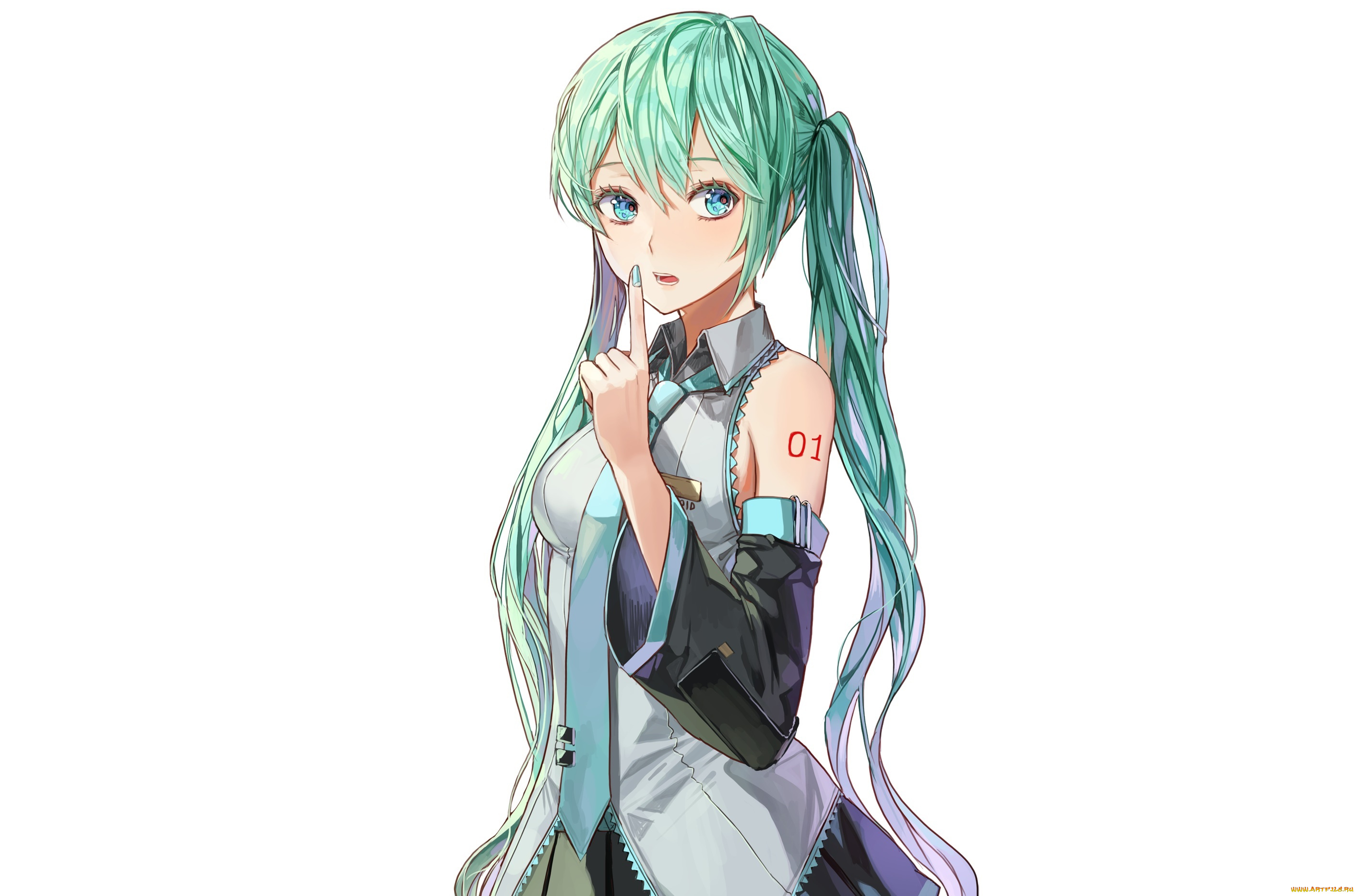 аниме, vocaloid, hatsune, miku