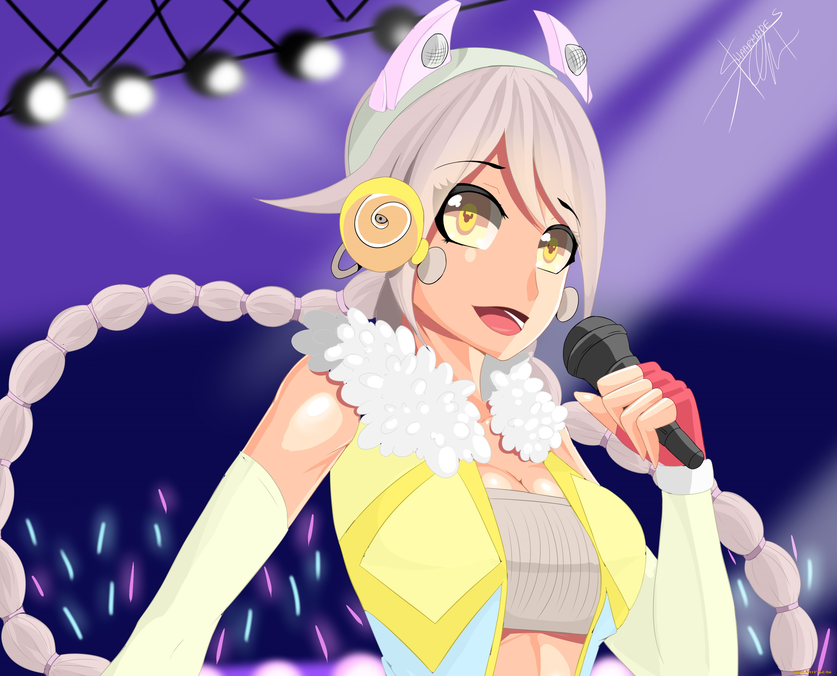 разное, арты, девушка, взгляд