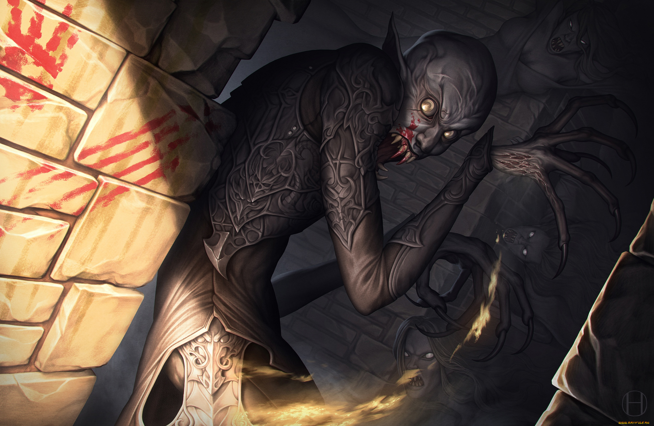 фэнтези, вампиры, вампир