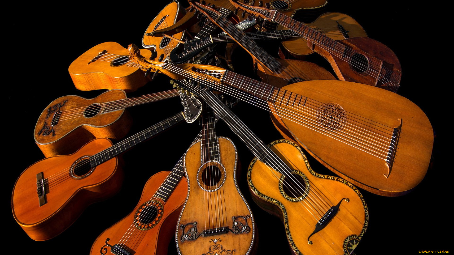 музыка, -музыкальные, инструменты, гитара