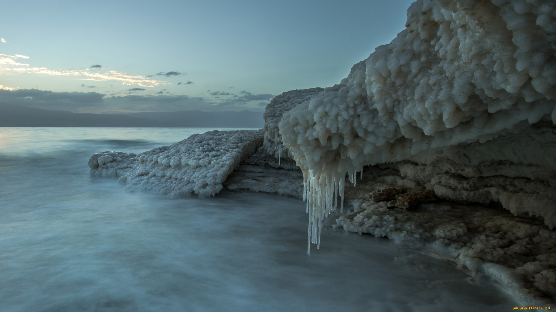 природа, побережье, простор