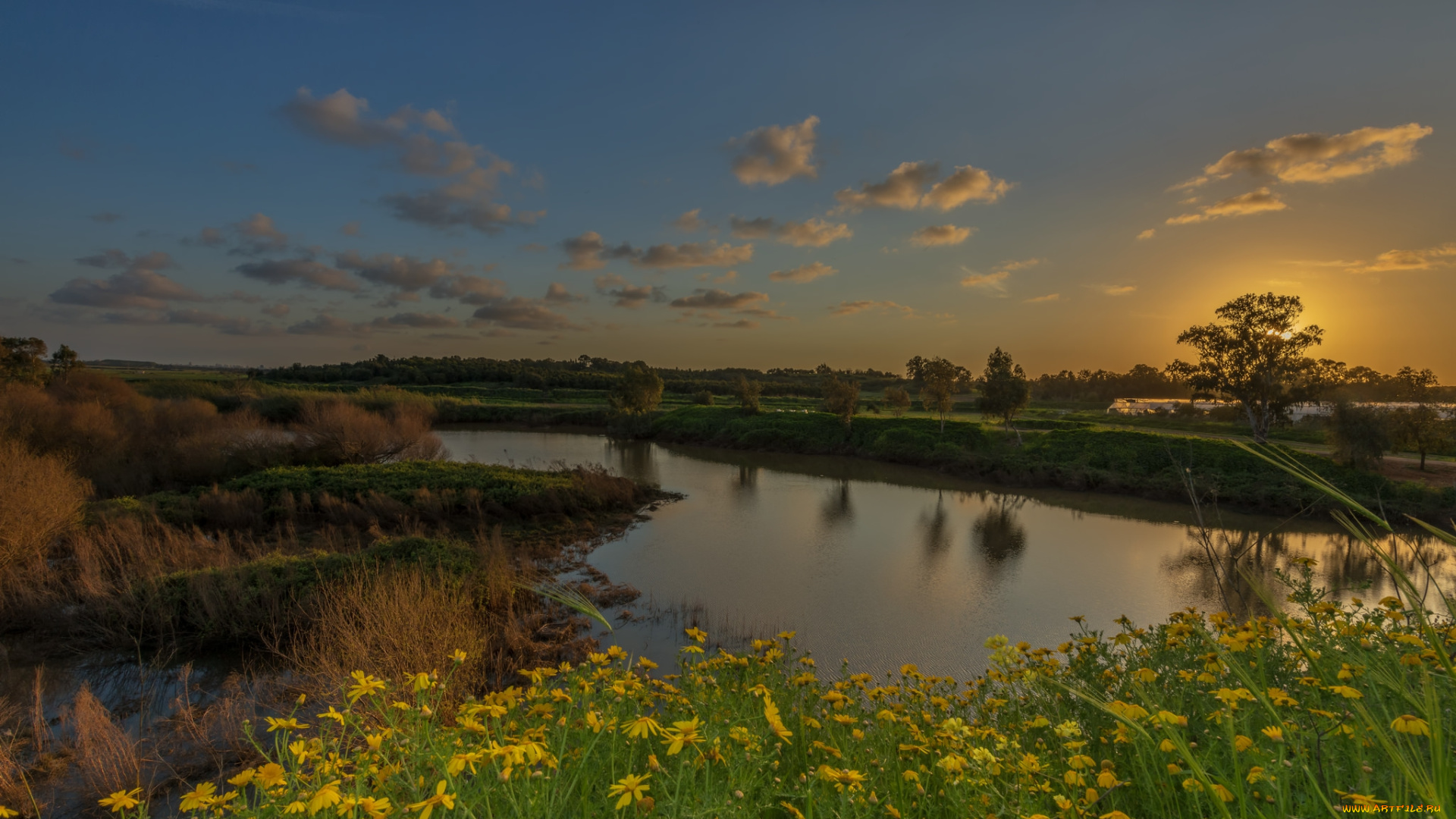 природа, реки, озера, простор