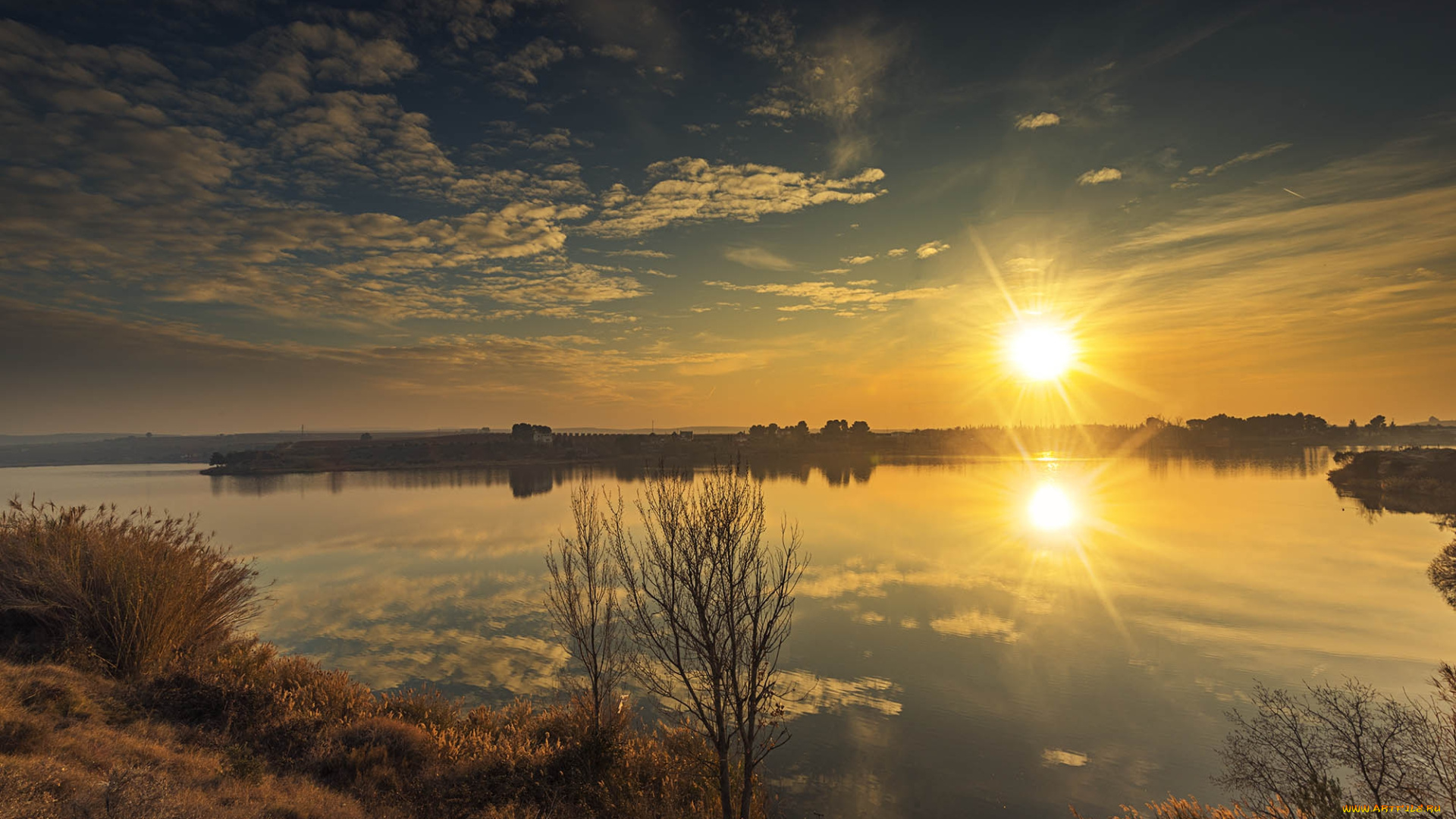 природа, восходы, закаты, простор