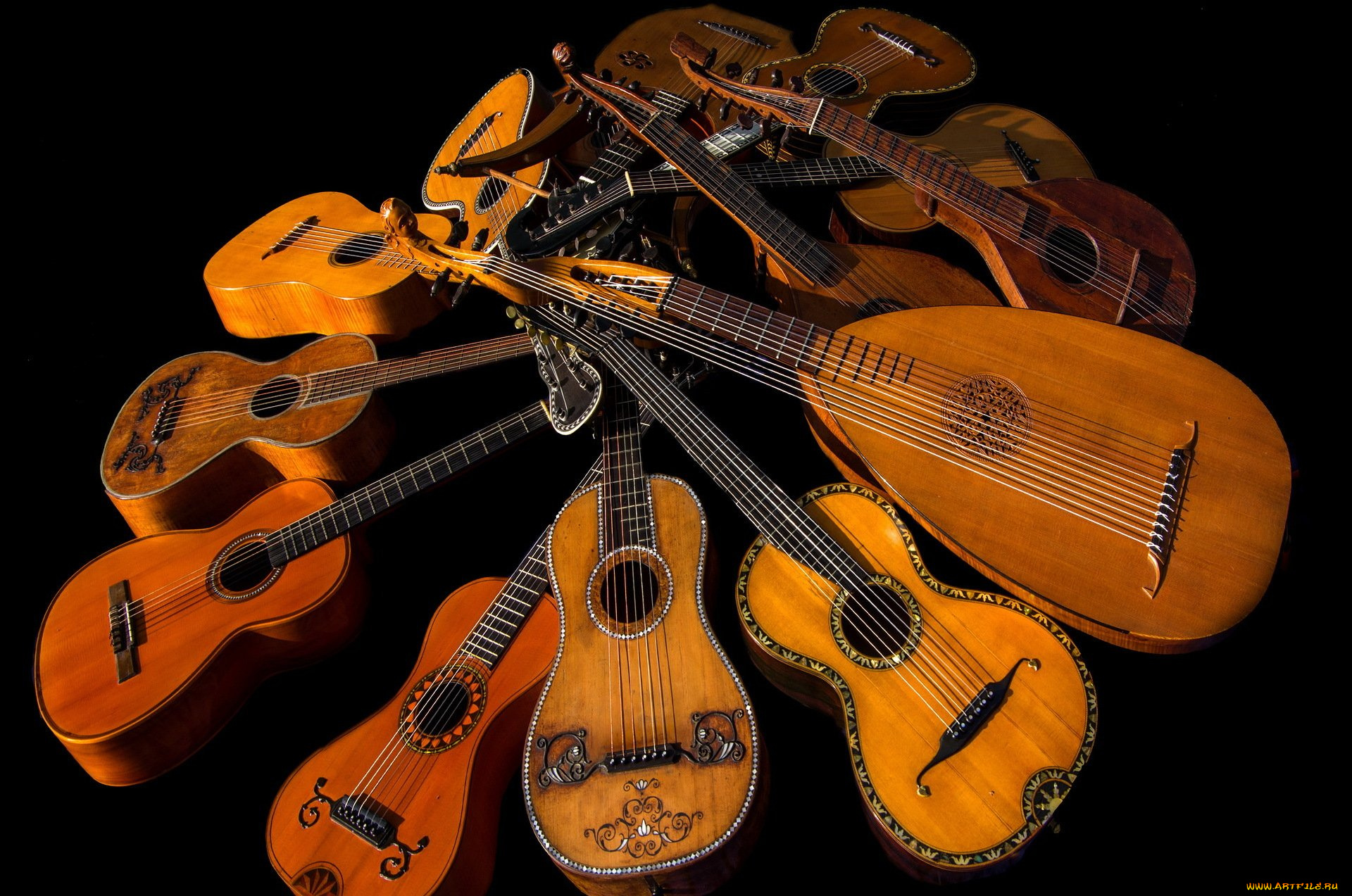 музыка, -музыкальные, инструменты, гитара