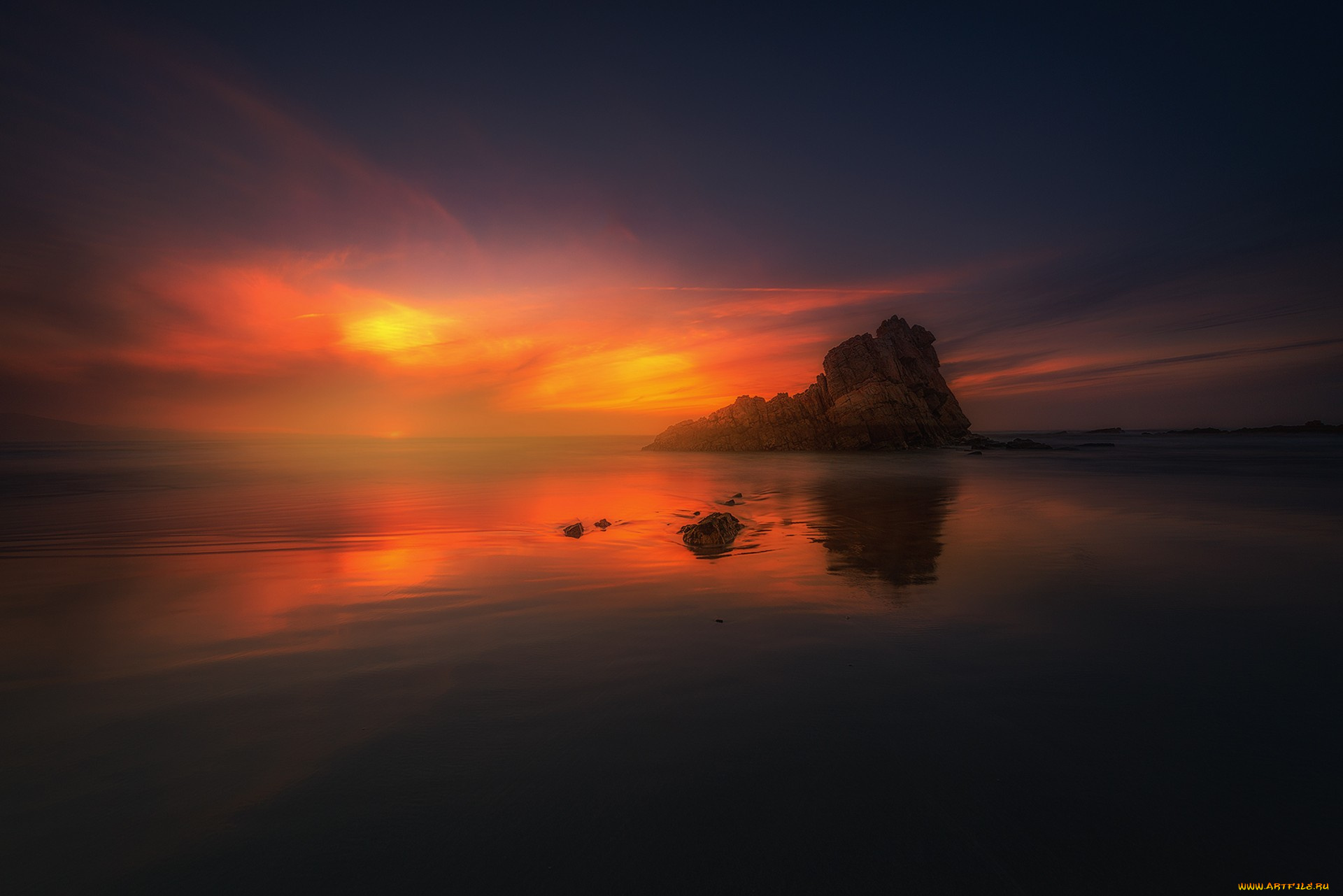 природа, восходы, закаты, простор