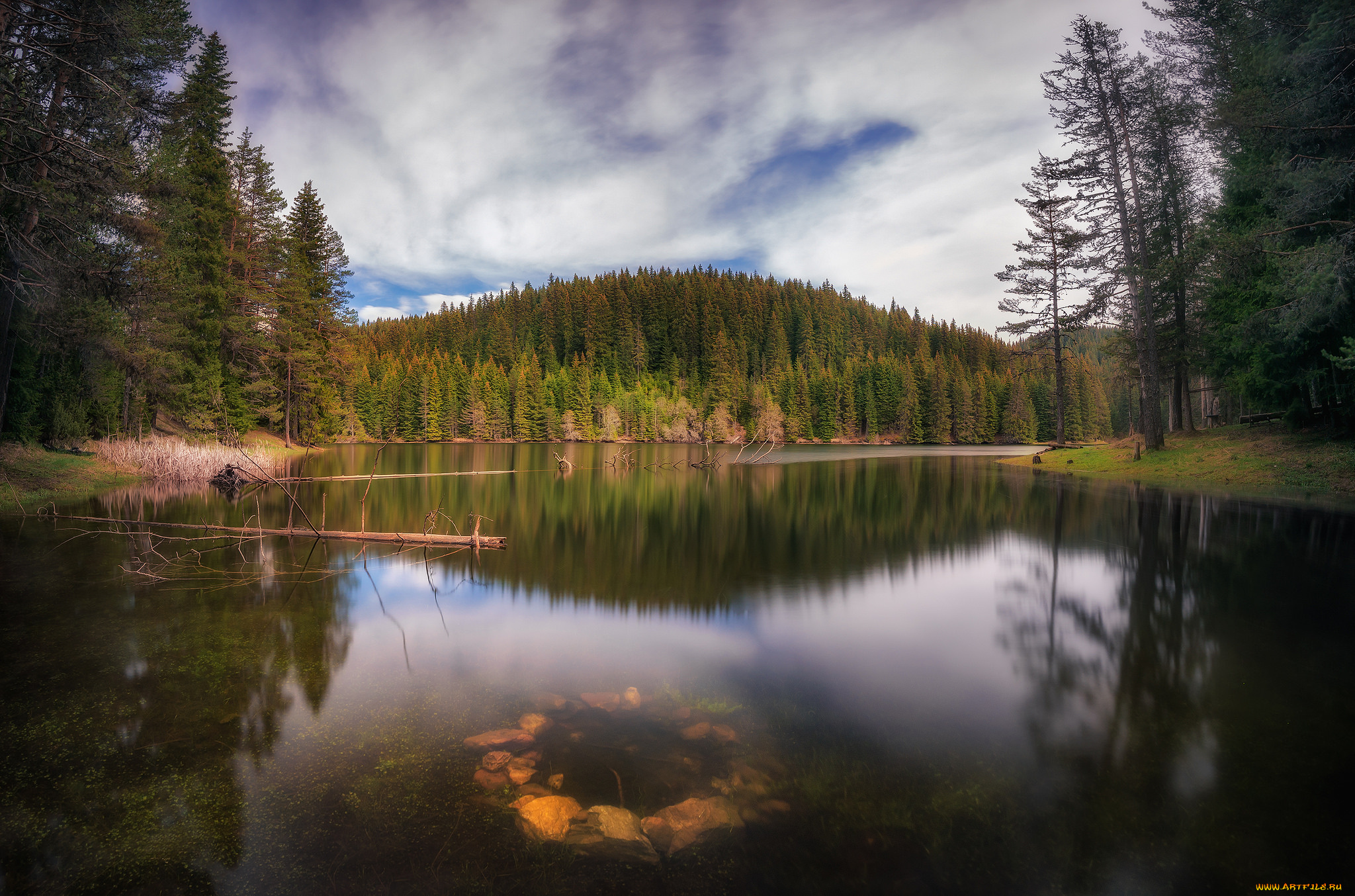 природа, реки, озера, простор