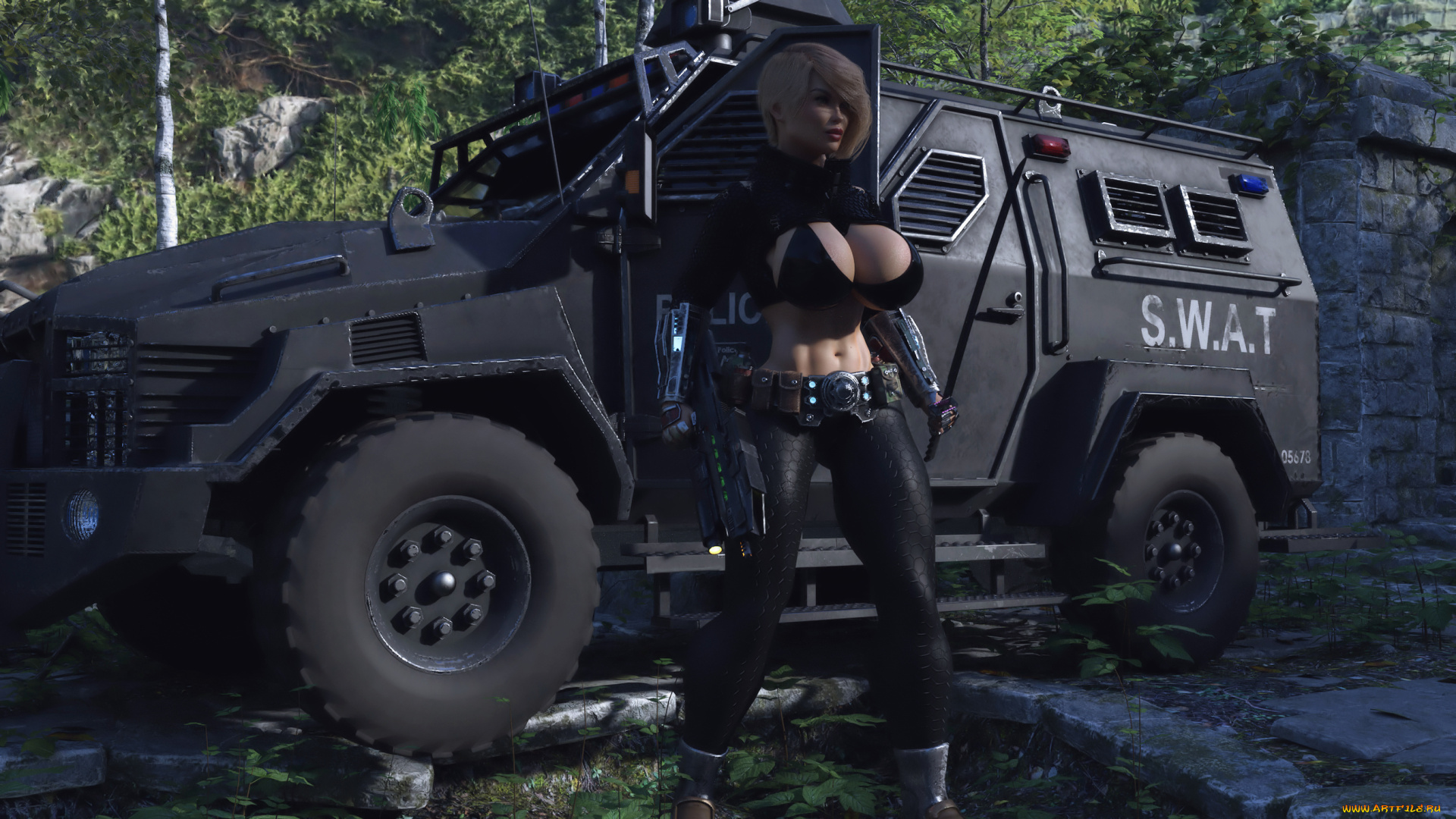 3д, графика, фантазия, , fantasy, фон, взгляд, девушка