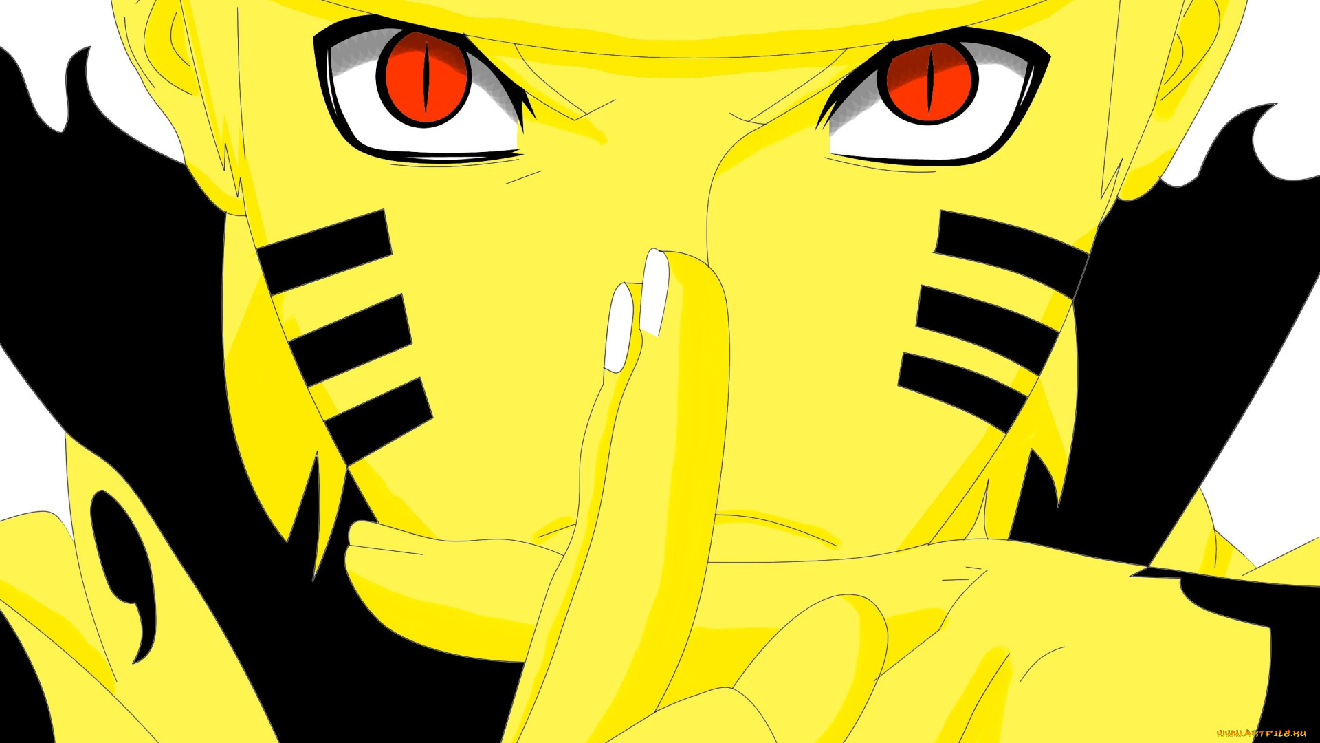 аниме, naruto, лицо, узумаки, наруто