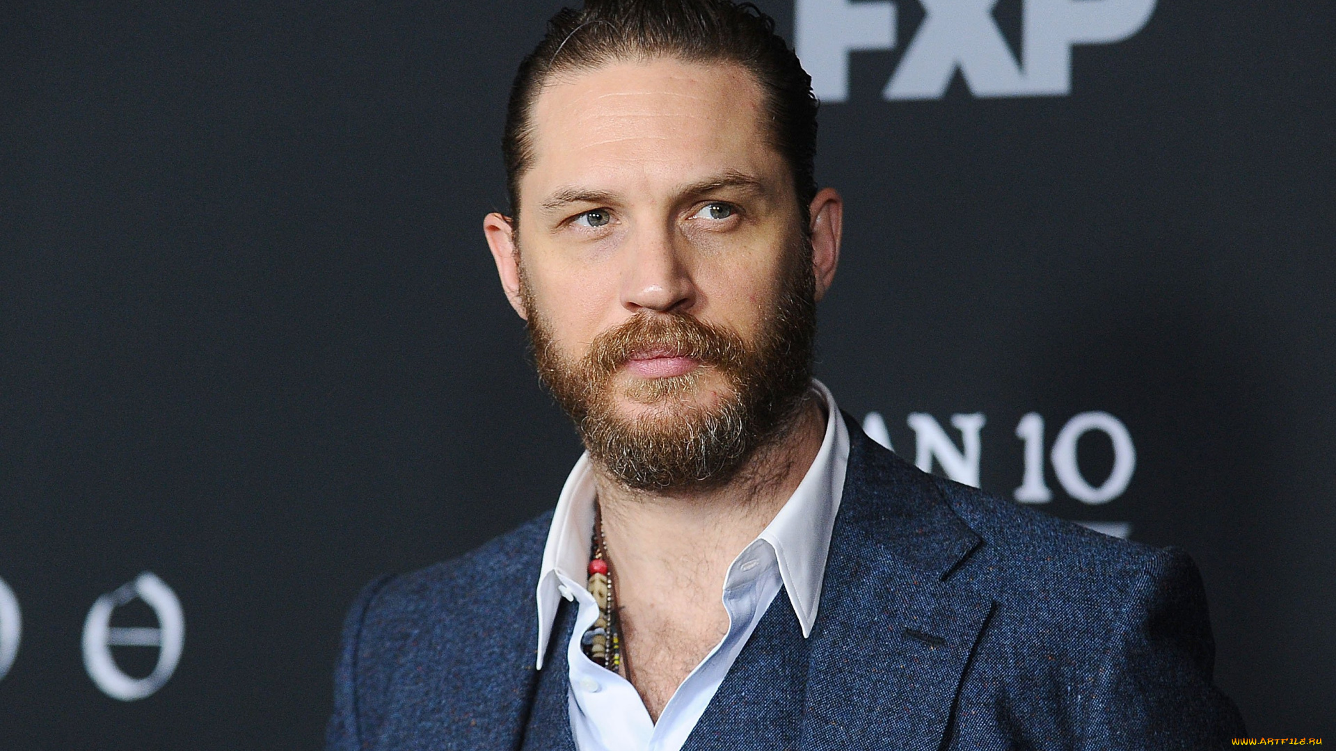 мужчины, tom, hardy, костюм, борода, актер