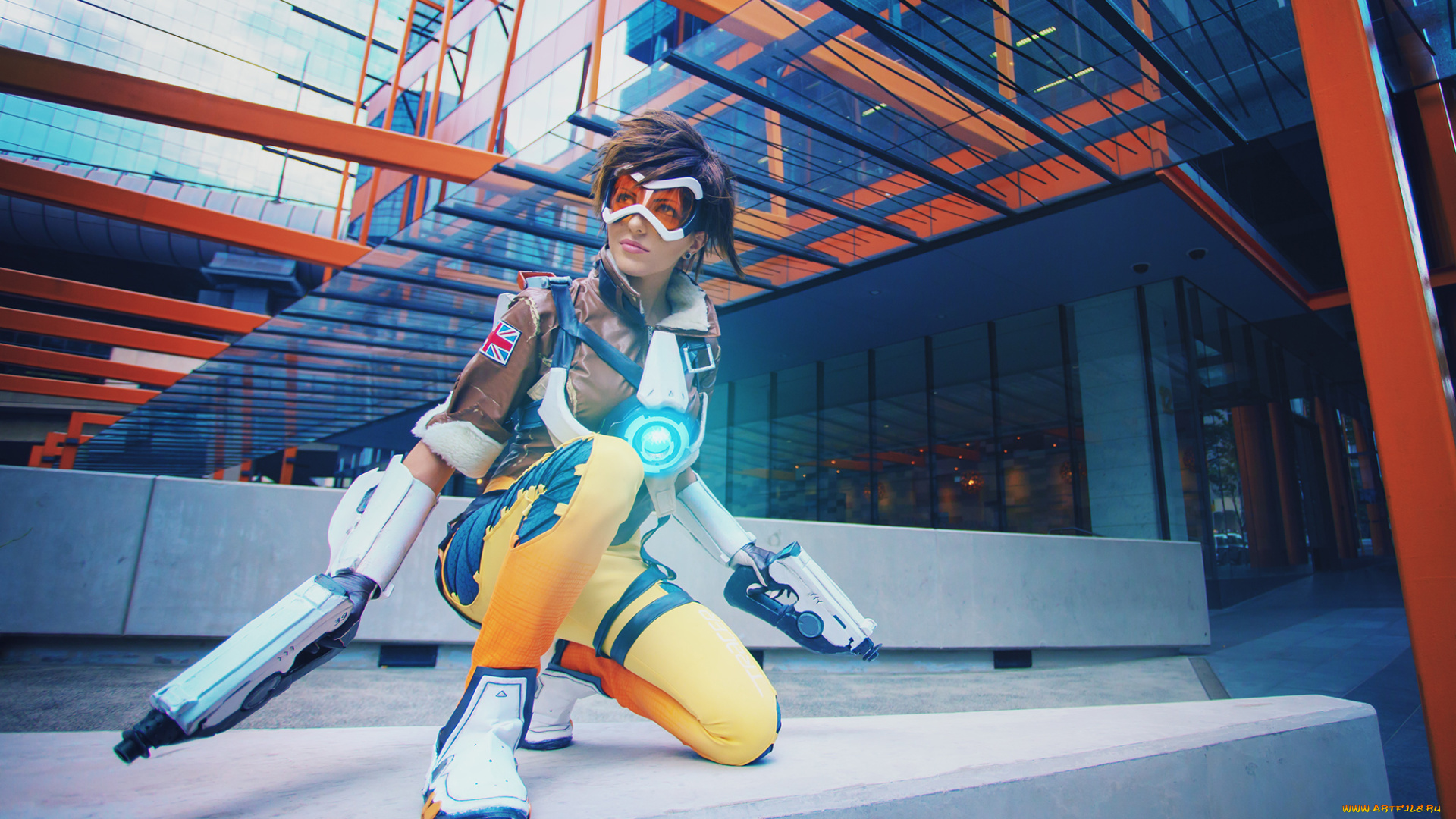 разное, cosplay, , косплей, униформа, фон, девушка, vera, chimera