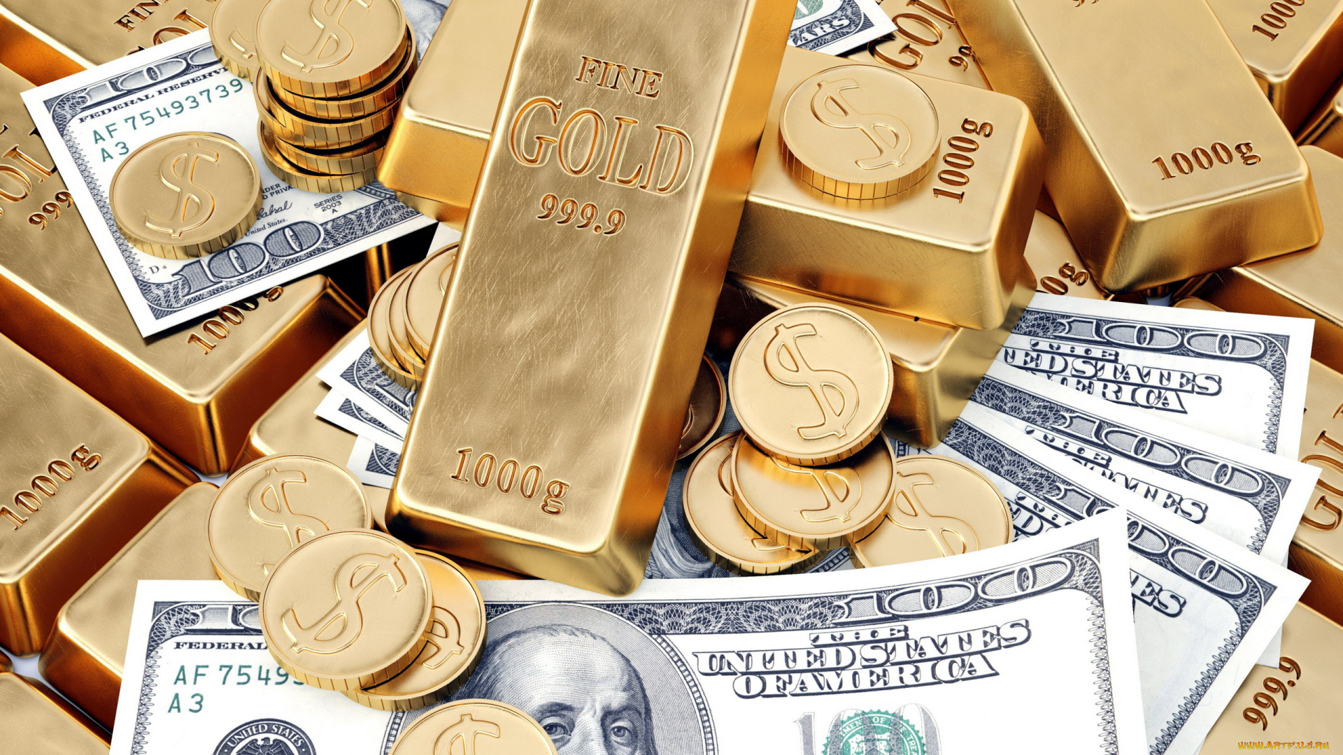 разное, золото, , купюры, , монеты, деньги