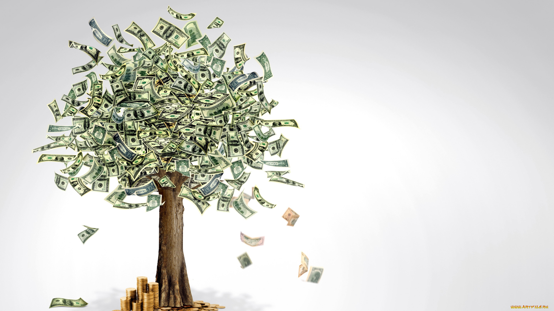 разное, золото, , купюры, , монеты, доллары, дерево, денежное