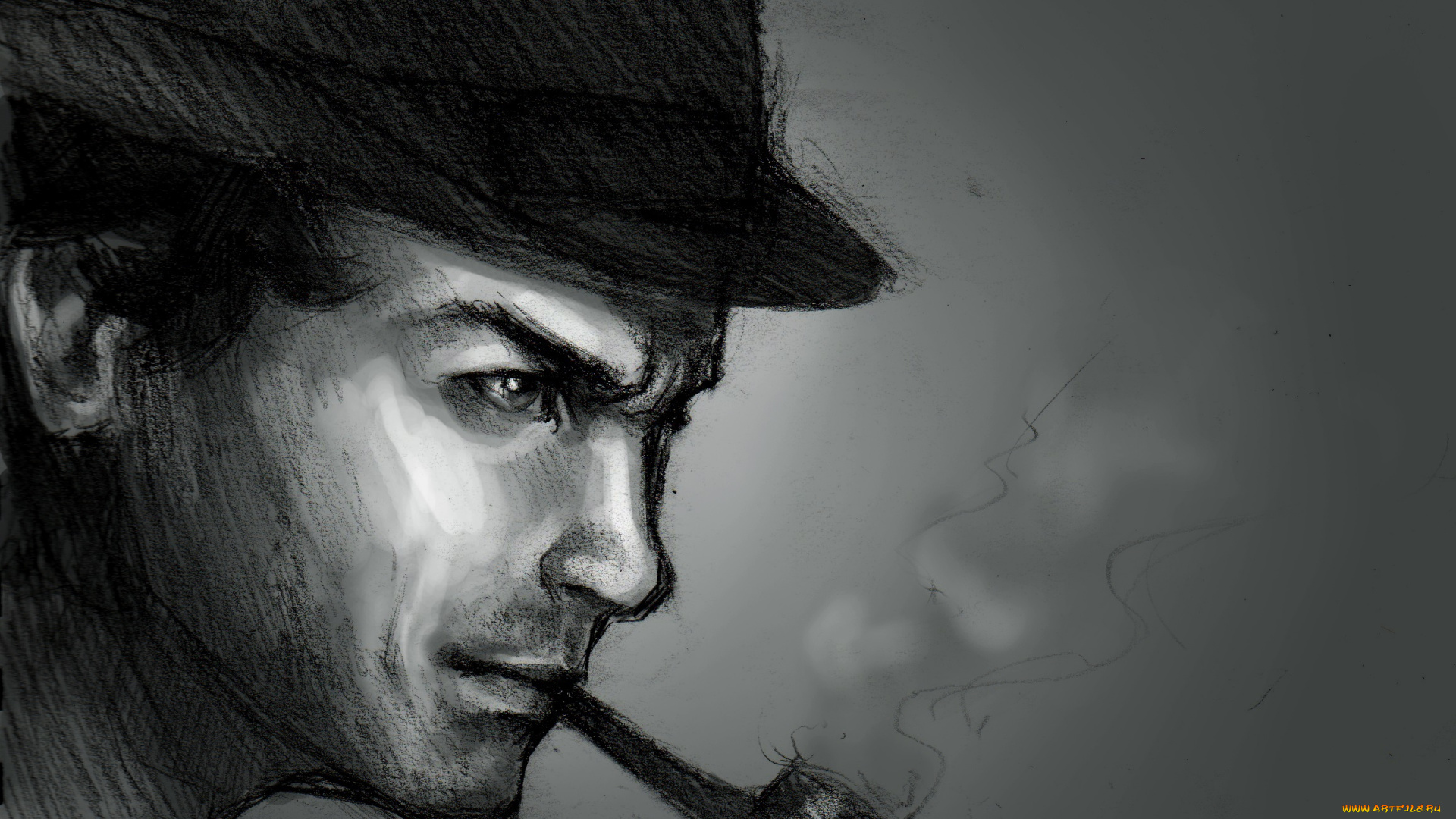 рисованное, кино, шерлок