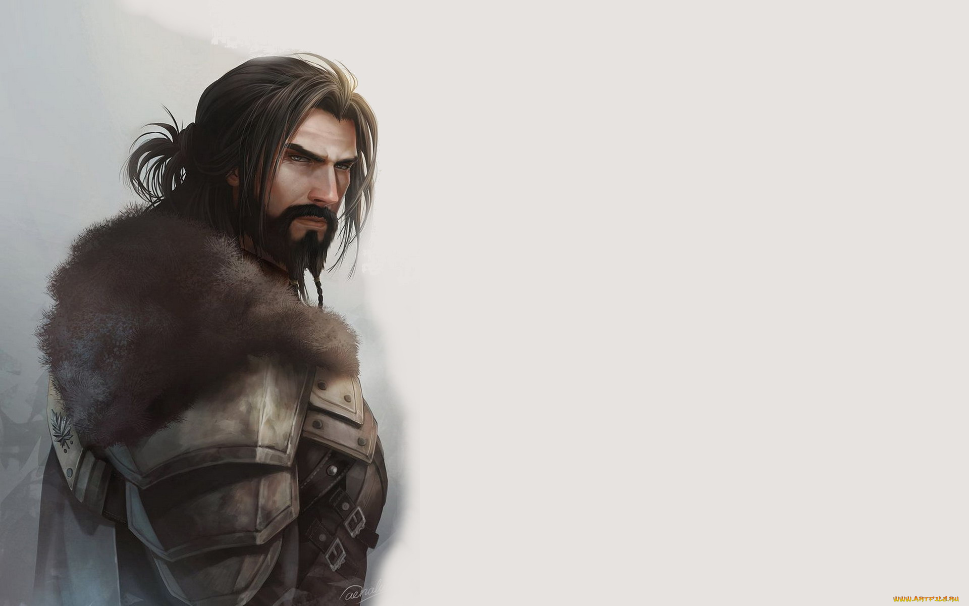 фэнтези, люди, воин, мужчина, амуниция