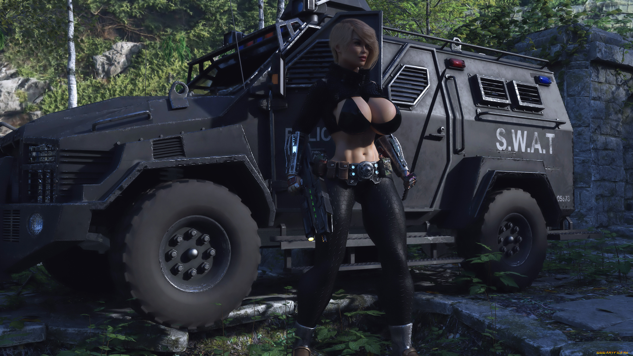 3д, графика, фантазия, , fantasy, фон, взгляд, девушка