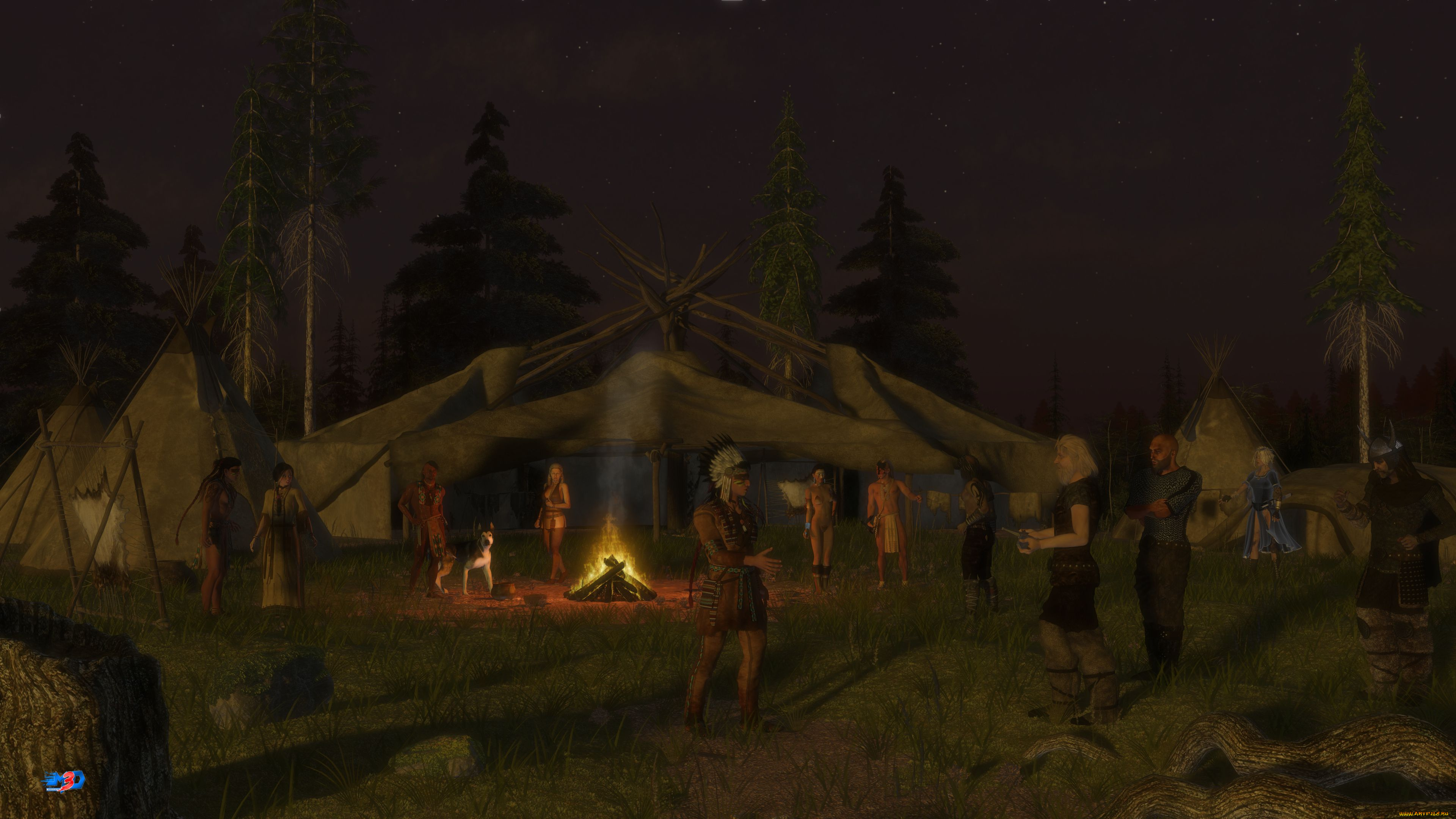 3д, графика, фантазия, , fantasy, люди