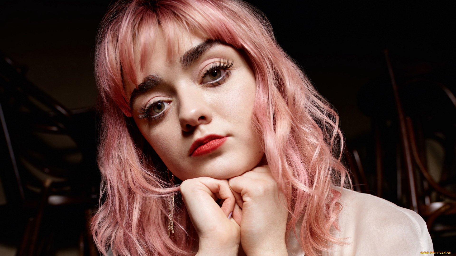 девушки, maisie, williams, портрет