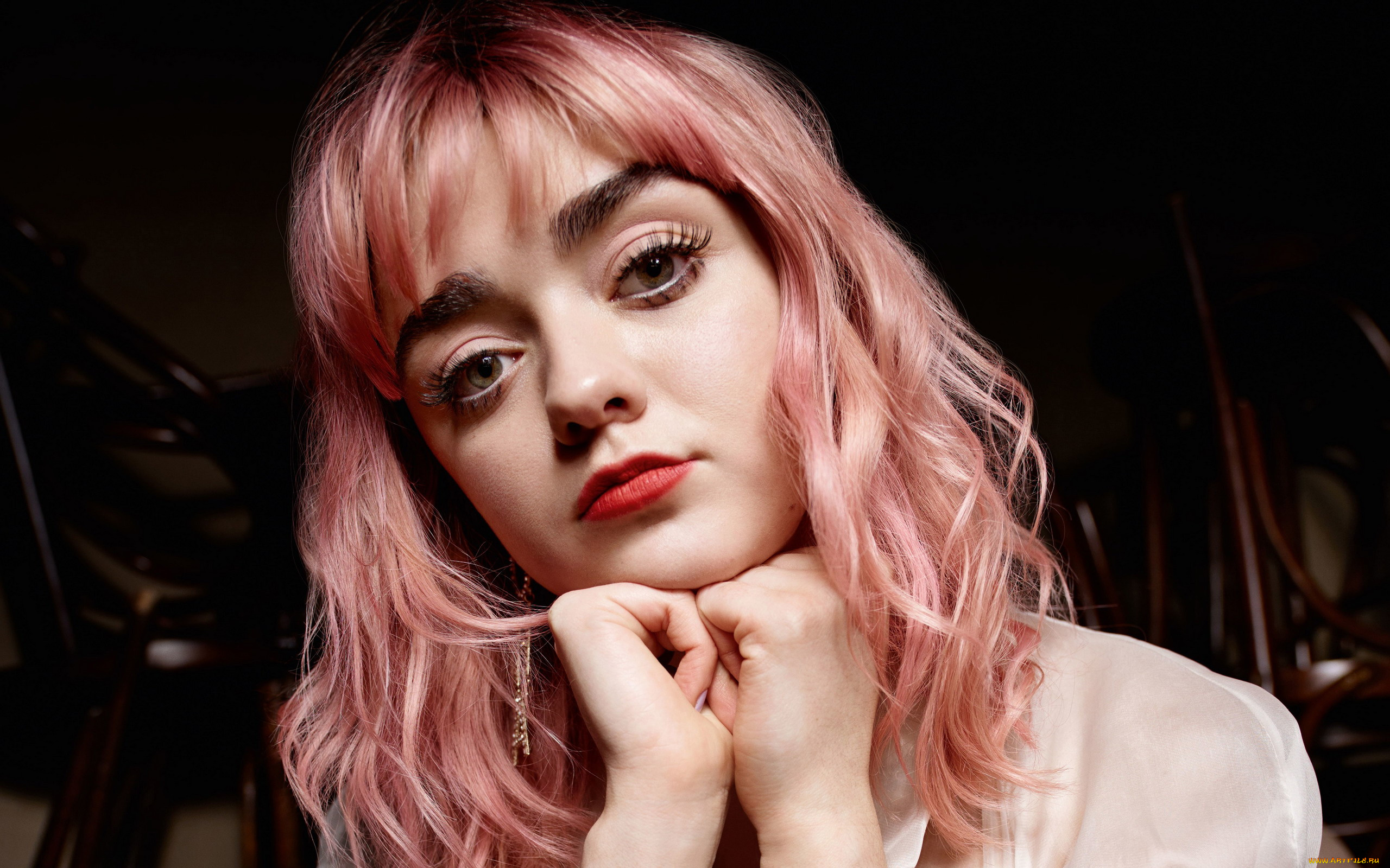 девушки, maisie, williams, портрет