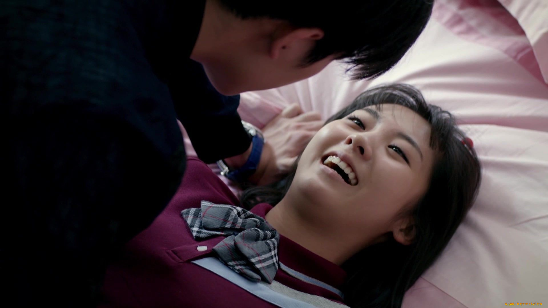 кино, фильмы, master, devil, do, not, kiss, me, парень, девушка, постель