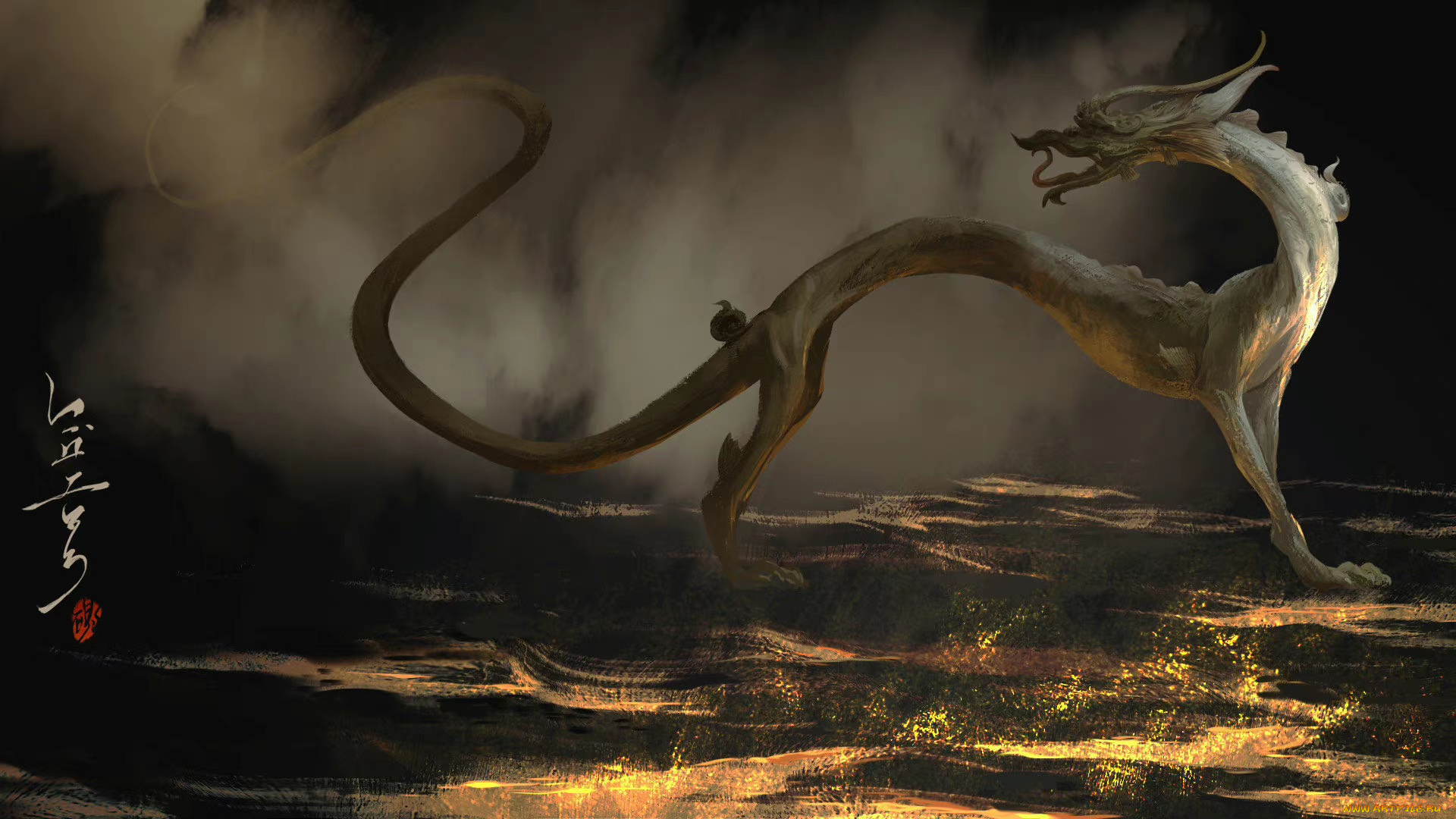 фэнтези, драконы, дракон