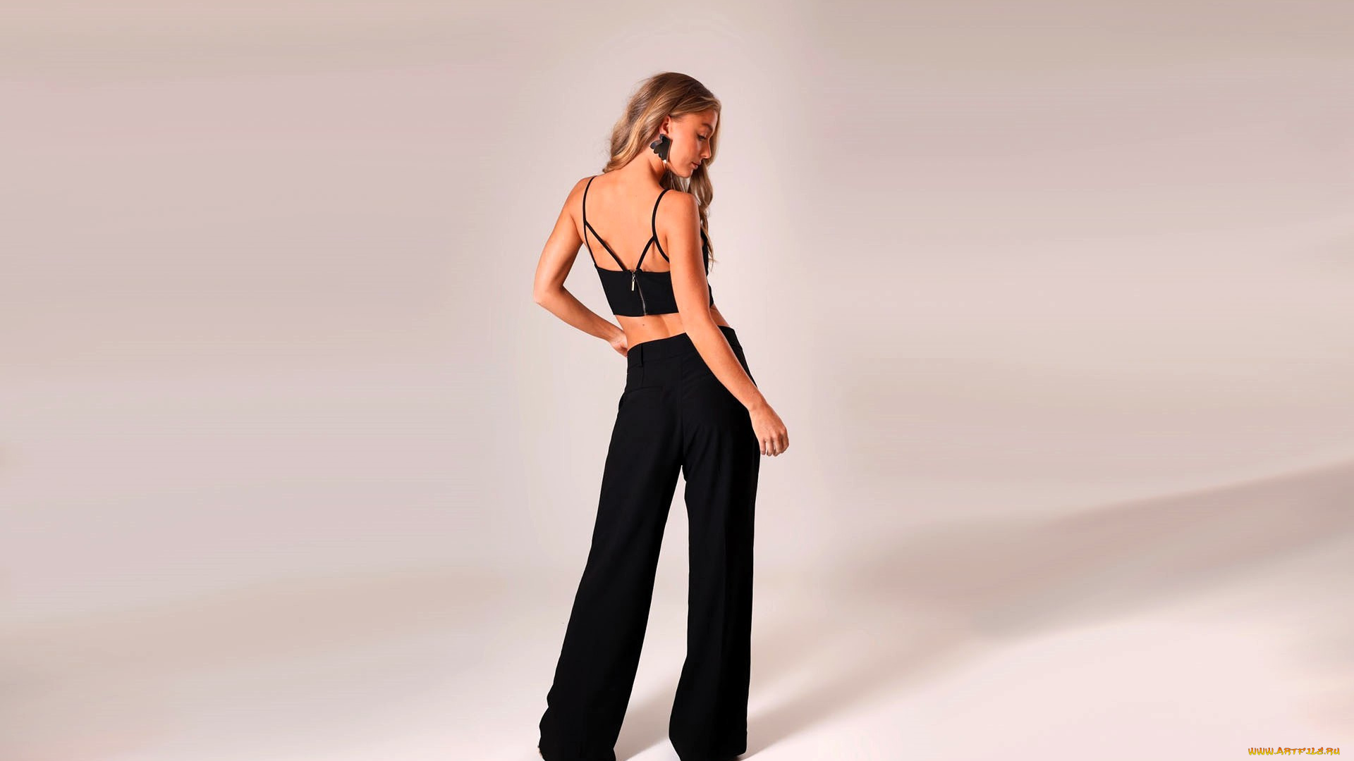 девушки, tara, goddard, русая, топ, брюки