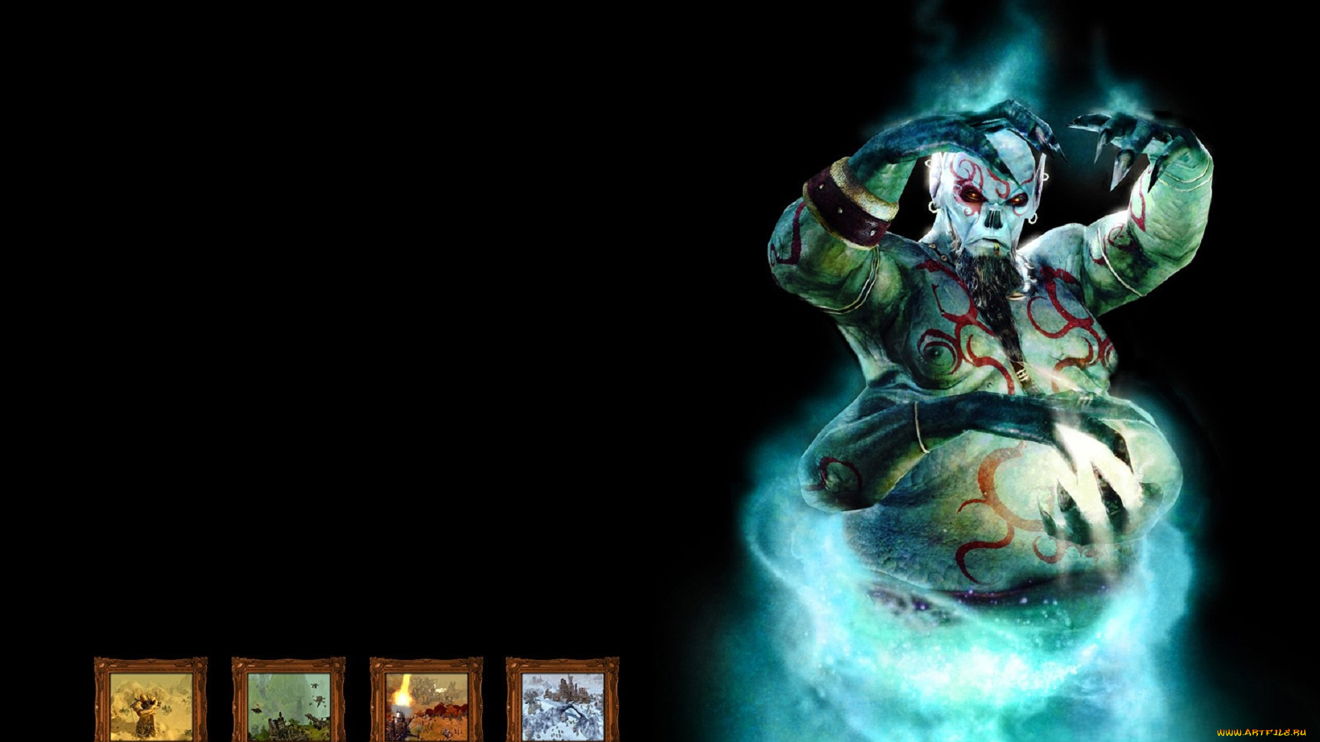 видео, игры, rise, of, nations, , rise, of, legends, джинн, магия, руки, картины