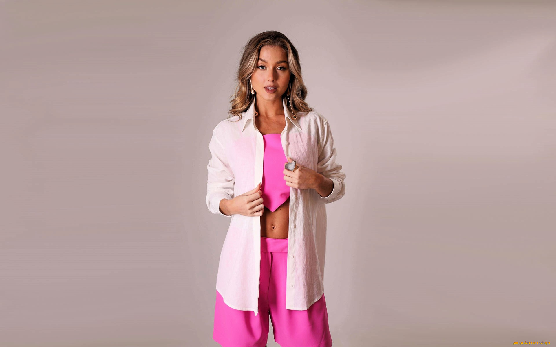 девушки, tara, goddard, русая, жакет, топ, шорты