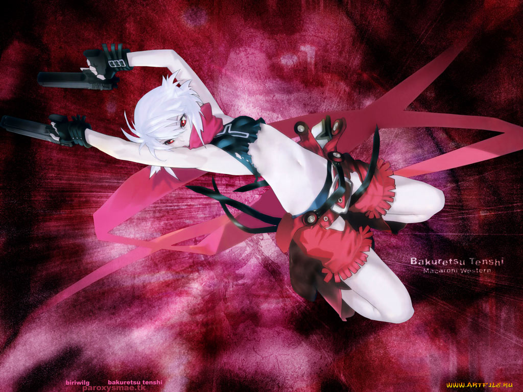 аниме, bakuretsu, tenshi
