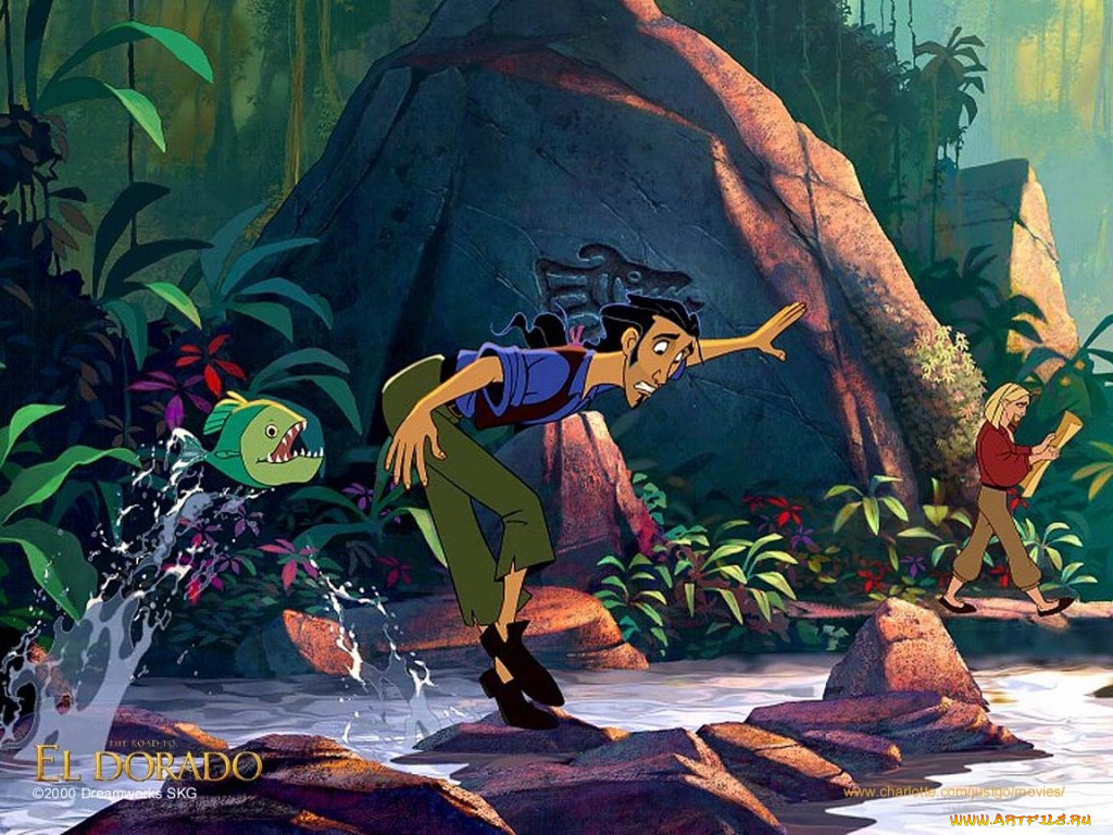 мультфильмы, the, road, to, el, dorado