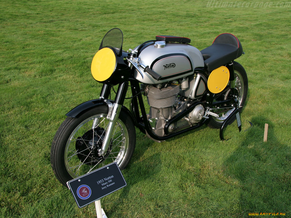 norton, manx, 500, мотоциклы