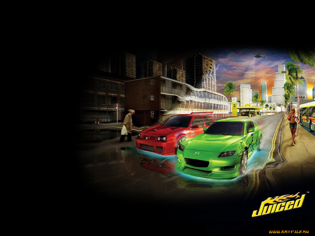 видео, игры, juiced