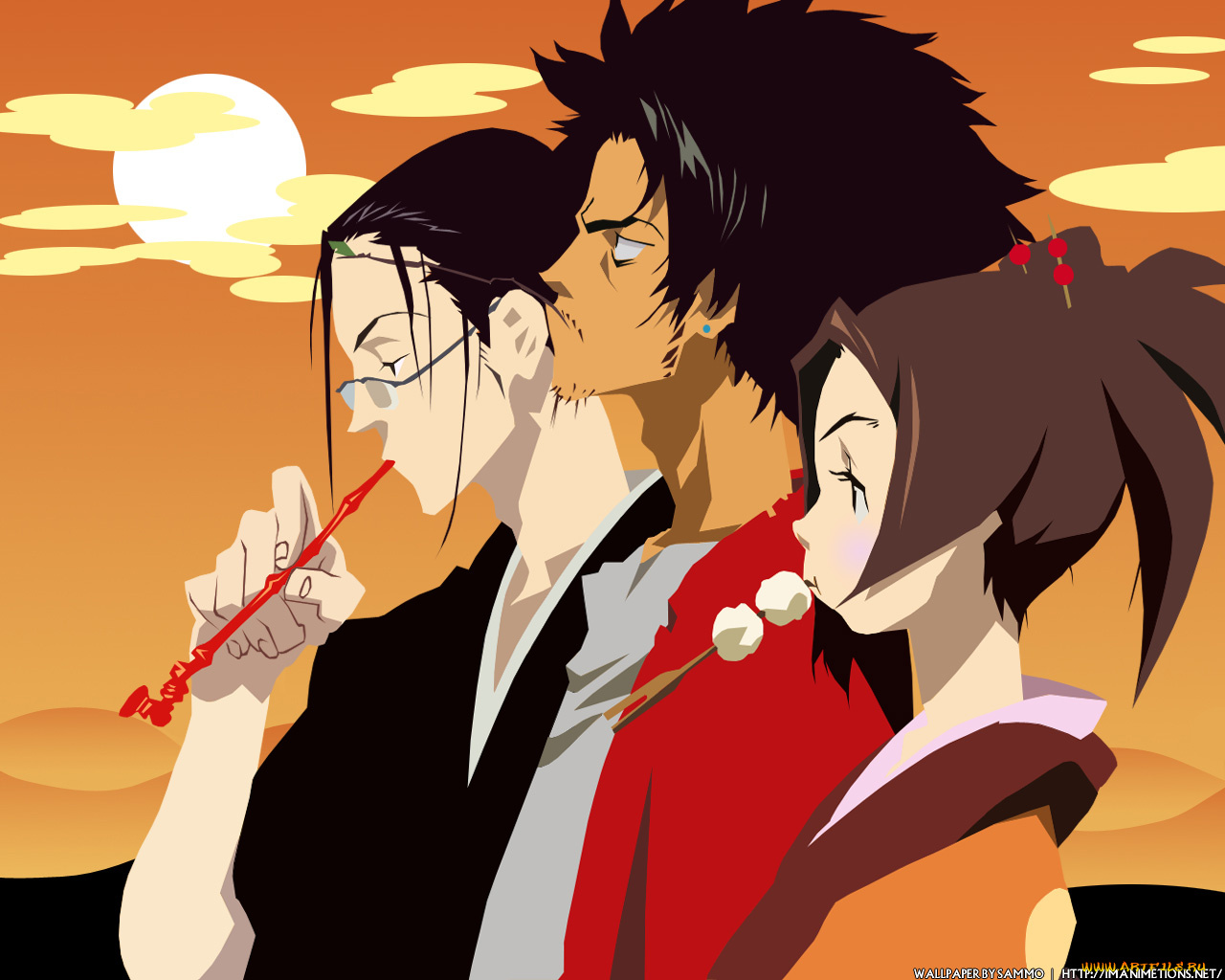 аниме, samurai, champloo