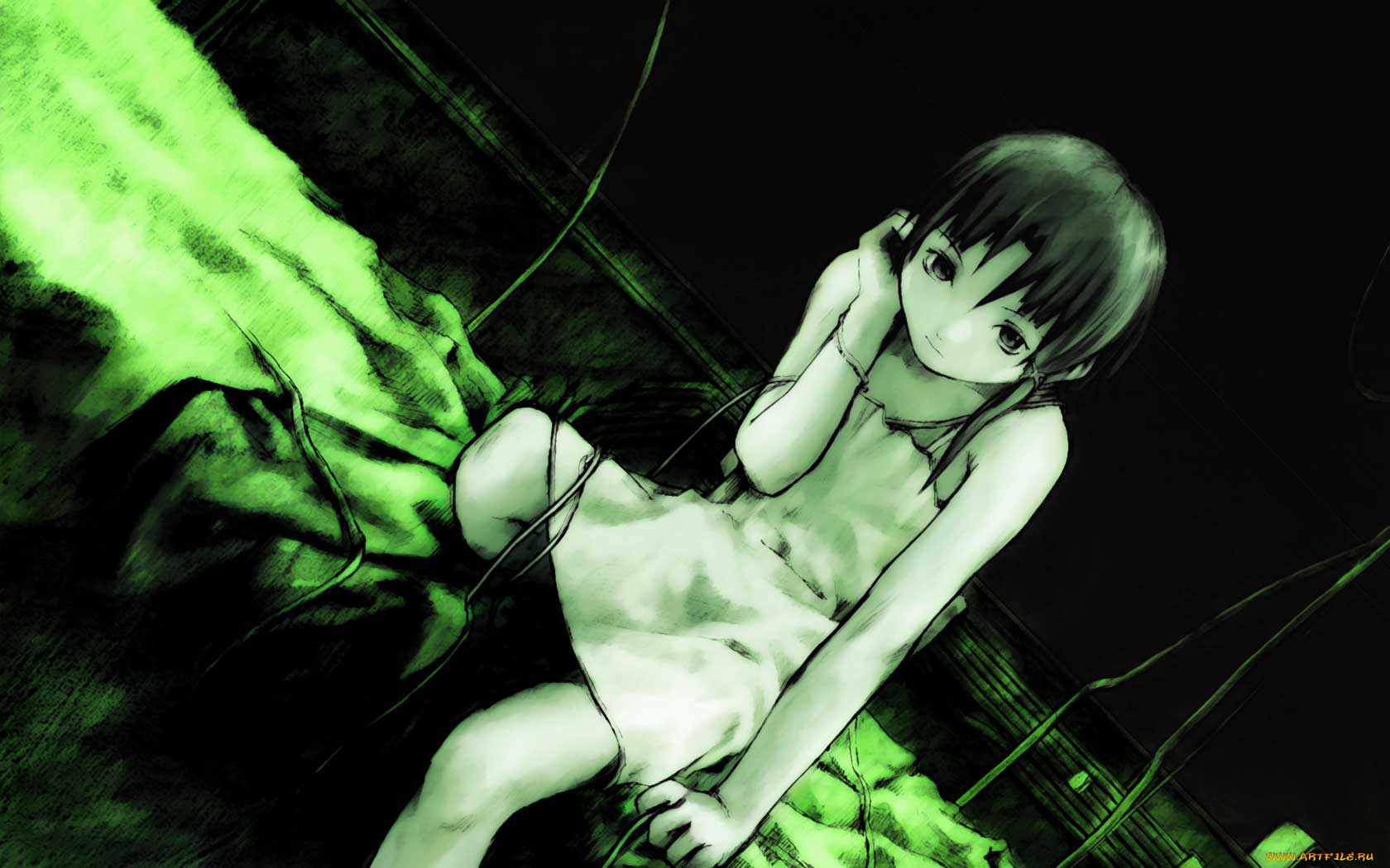 аниме, lain