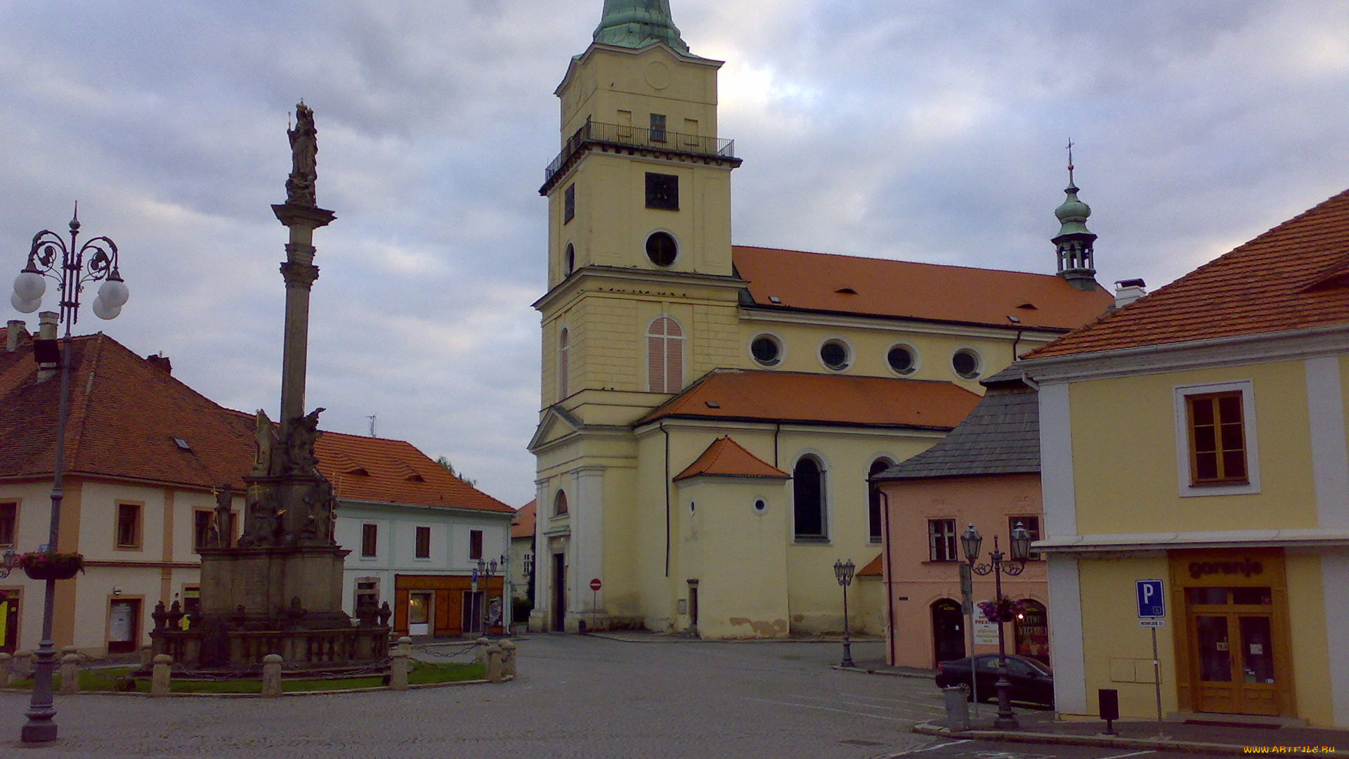 города, улицы, площади, набережные, площадь, дома, фонари, памятник