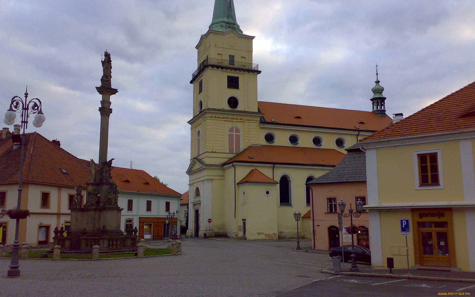 города, улицы, площади, набережные, площадь, дома, фонари, памятник