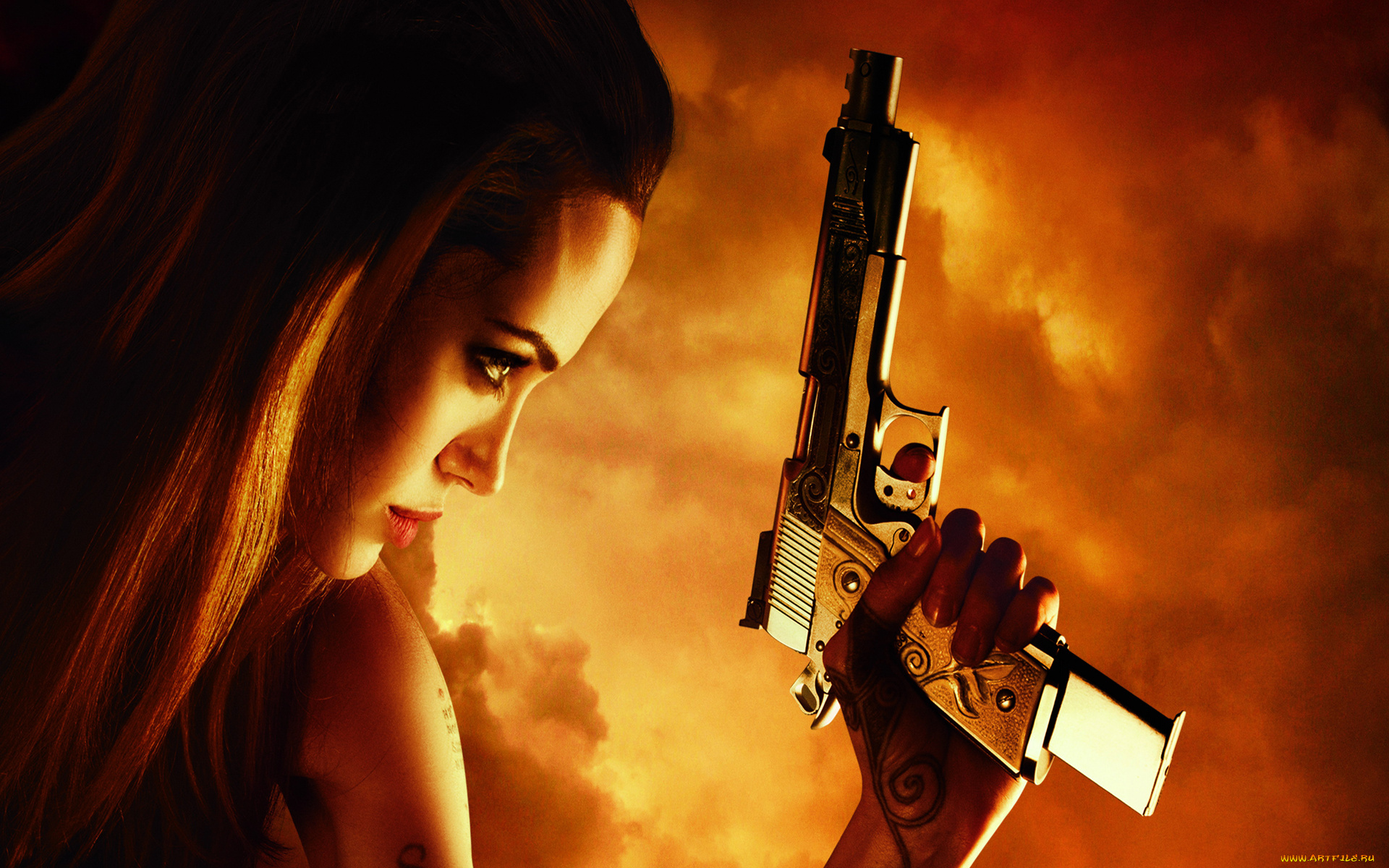 особо, опасен, кино, фильмы, wanted, анджелина, джоли, пушка, пистолет