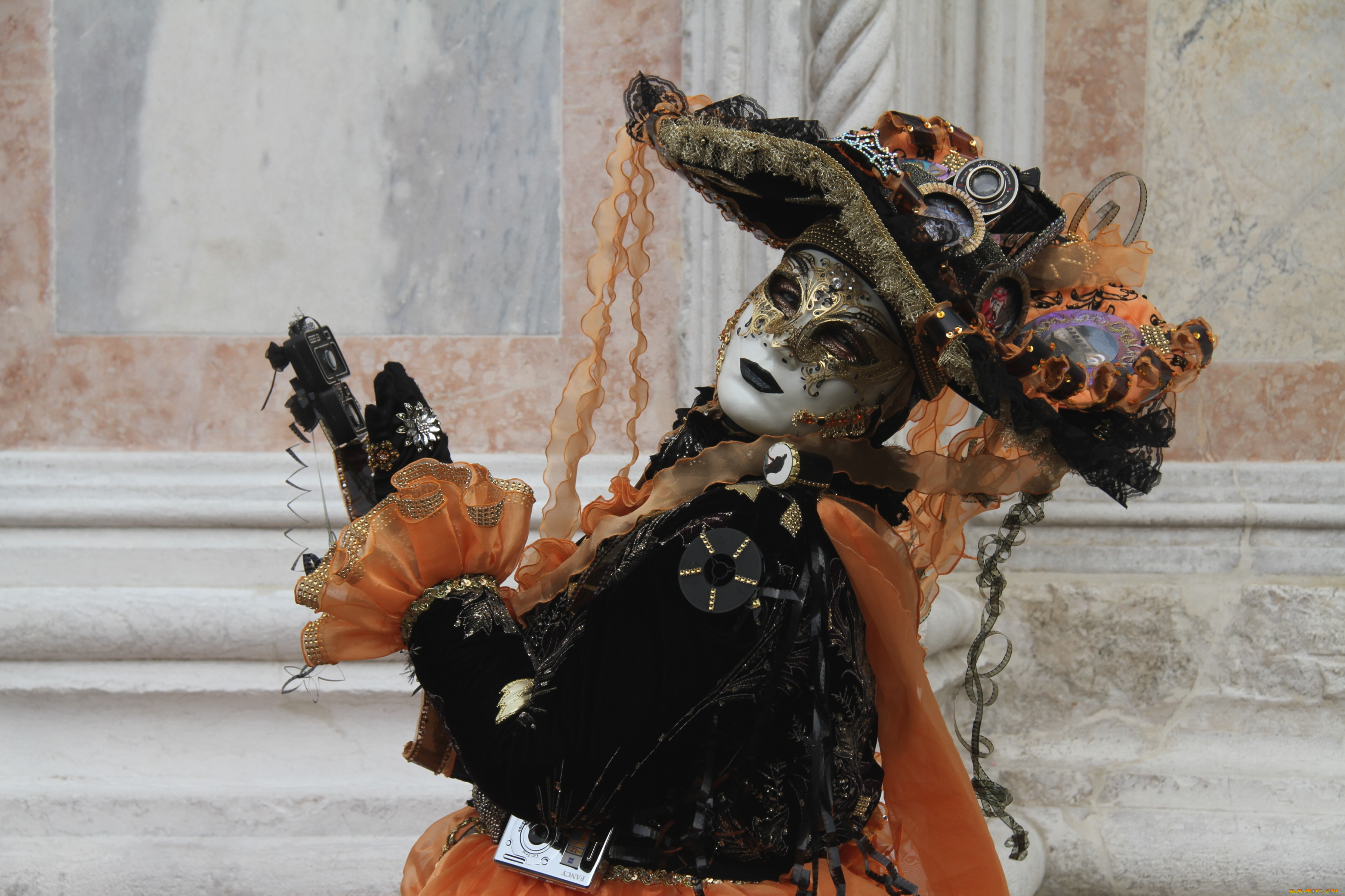 разное, маски, карнавальные, костюмы, карнавал, венеция