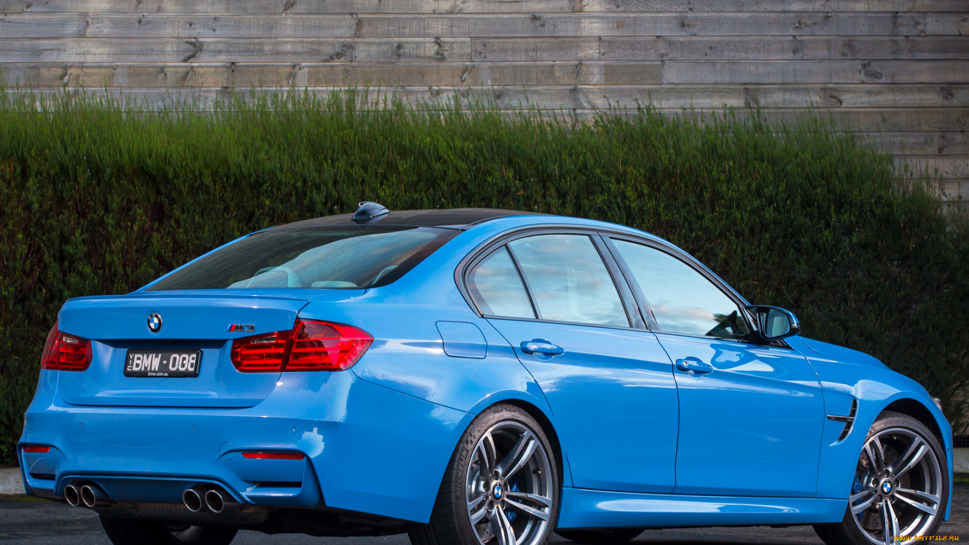 автомобили, bmw, голубой, 2014г, m3, au-spec, f80