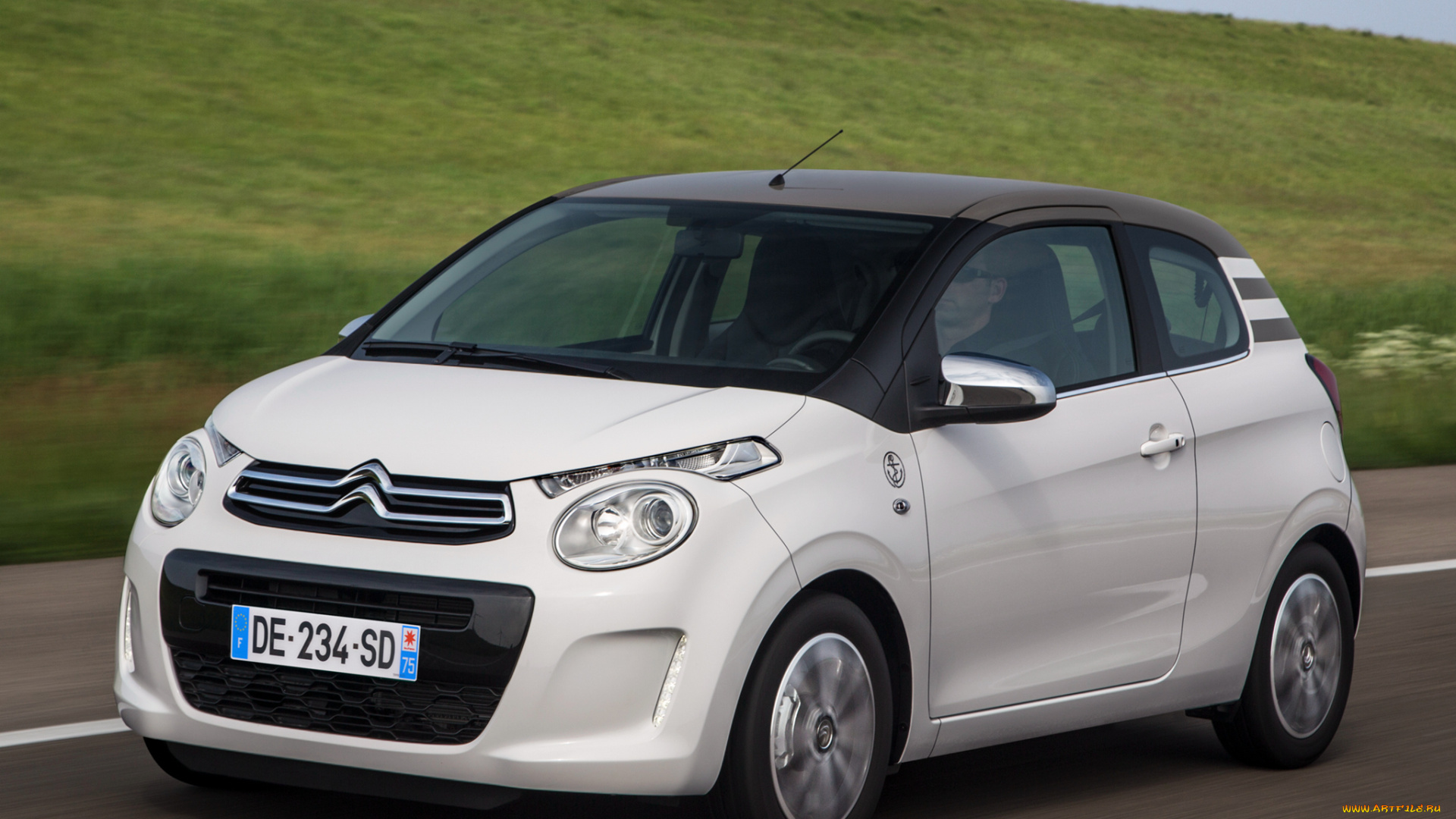 автомобили, citroen, 3-door, c1, citroеn, 2014г, светлый