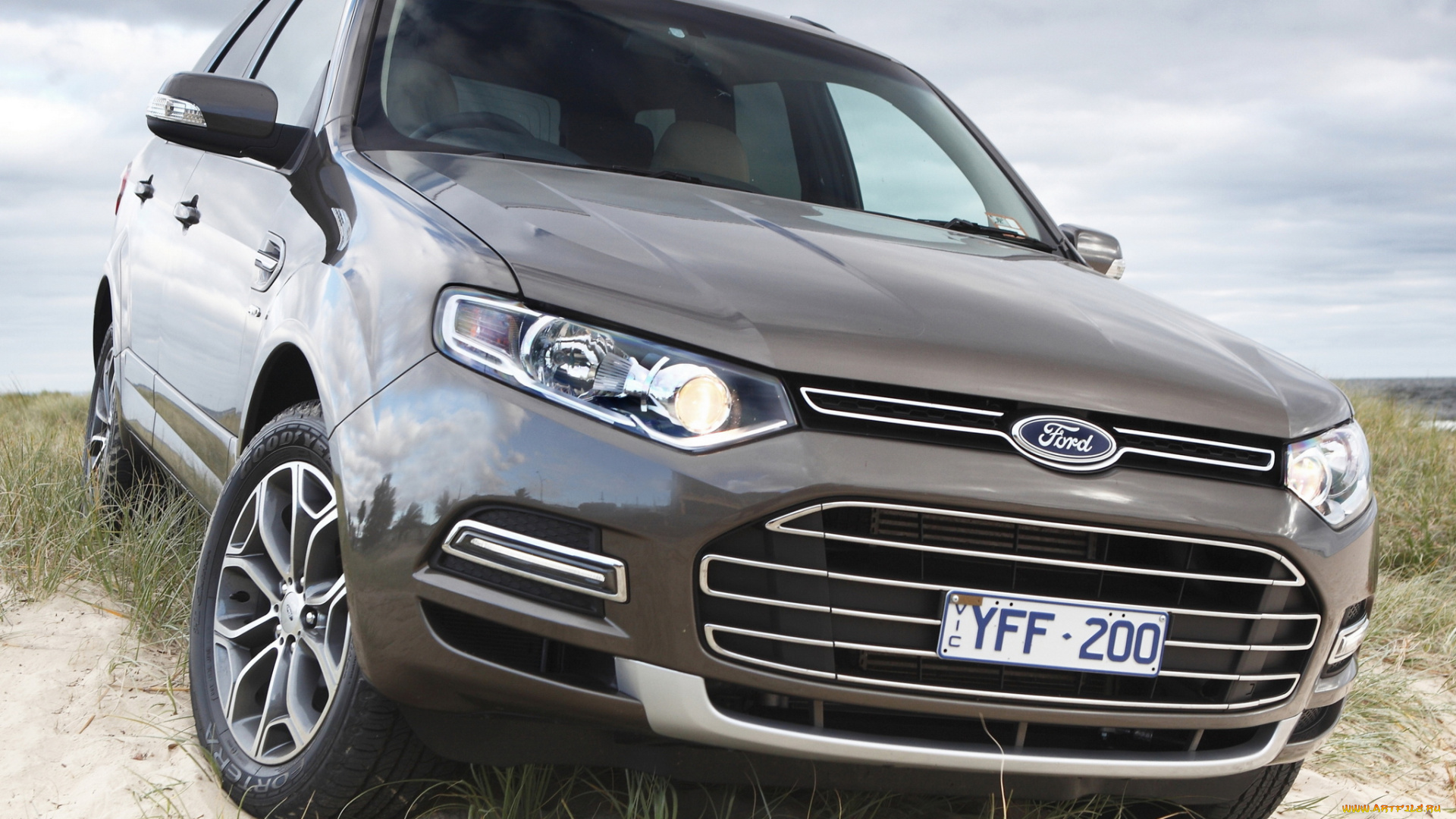 автомобили, ford, sz, темный, territory, titanium