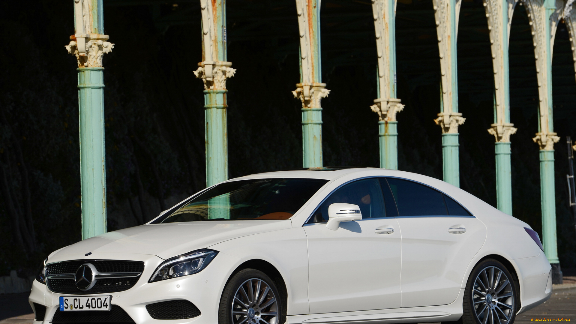автомобили, mercedes-benz, cls, 250, светлый, 2014г, c218, package, sports, amg, bluetec