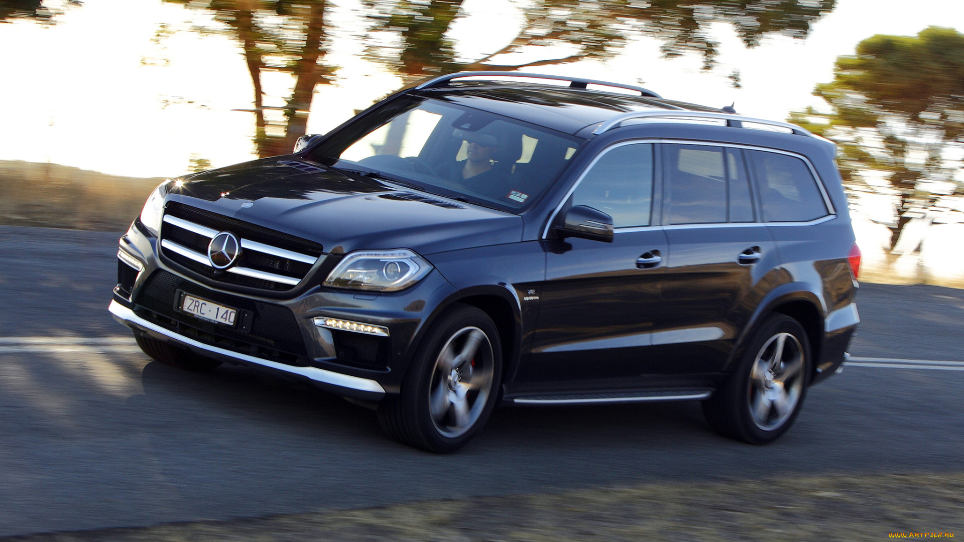 автомобили, mercedes-benz, темный, 2013г, x166, au-spec, amg, gl, 63