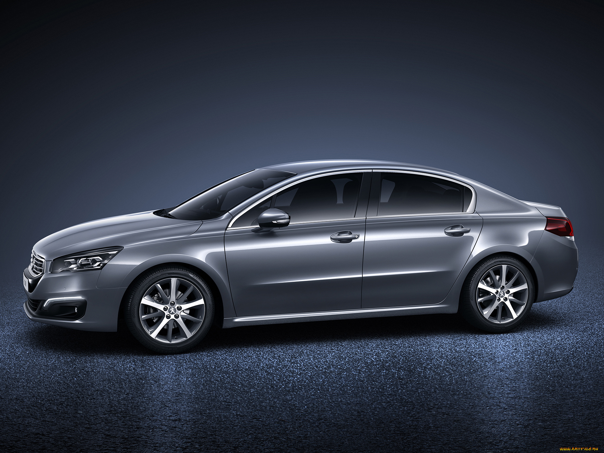 автомобили, peugeot, sw, 508, gt, темный, 2014