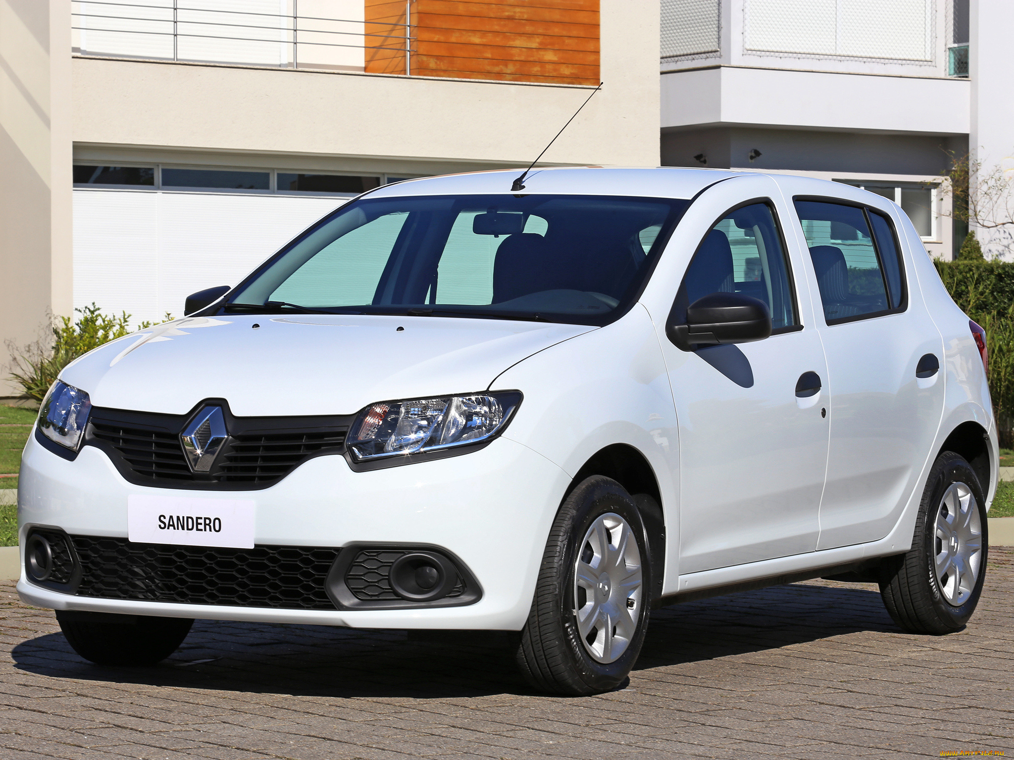 автомобили, renault, authentique, 2014г, sandero, br-spec, светлый
