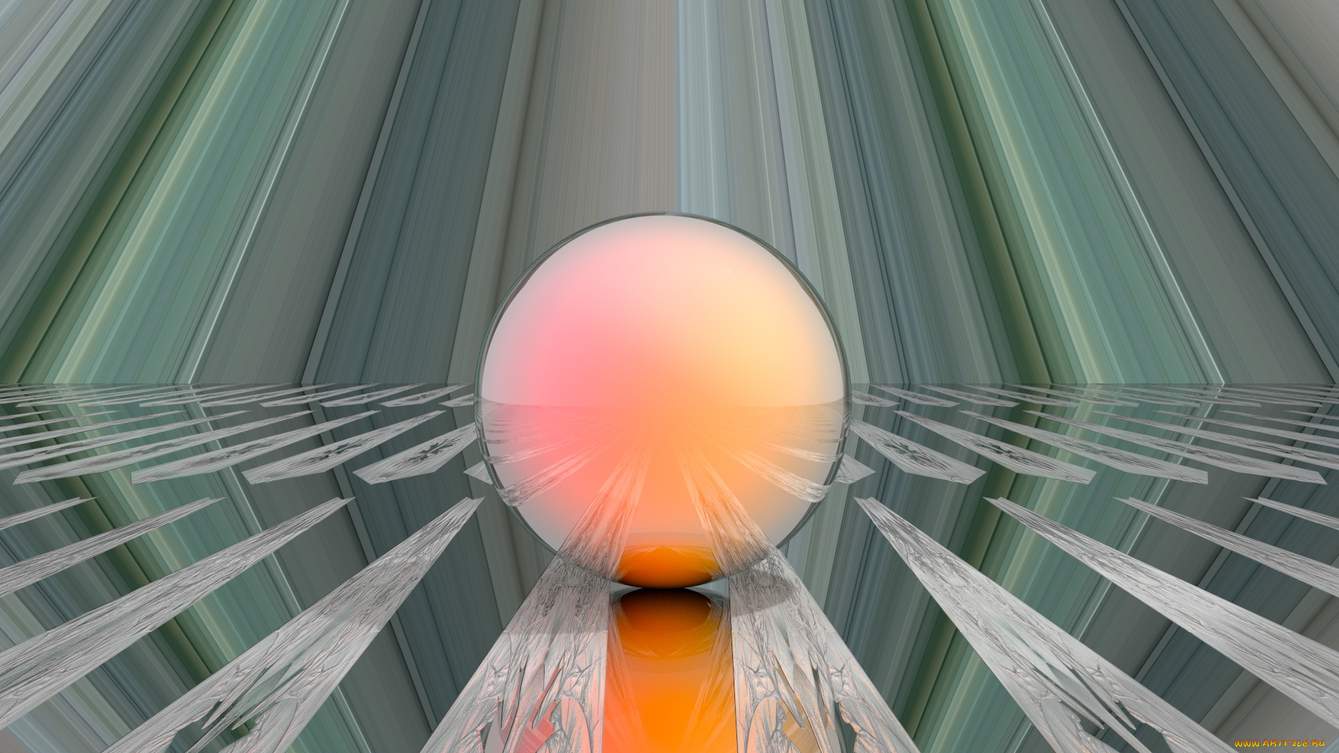 3д, графика, шары, , balls, цвета, шар, фон, узор