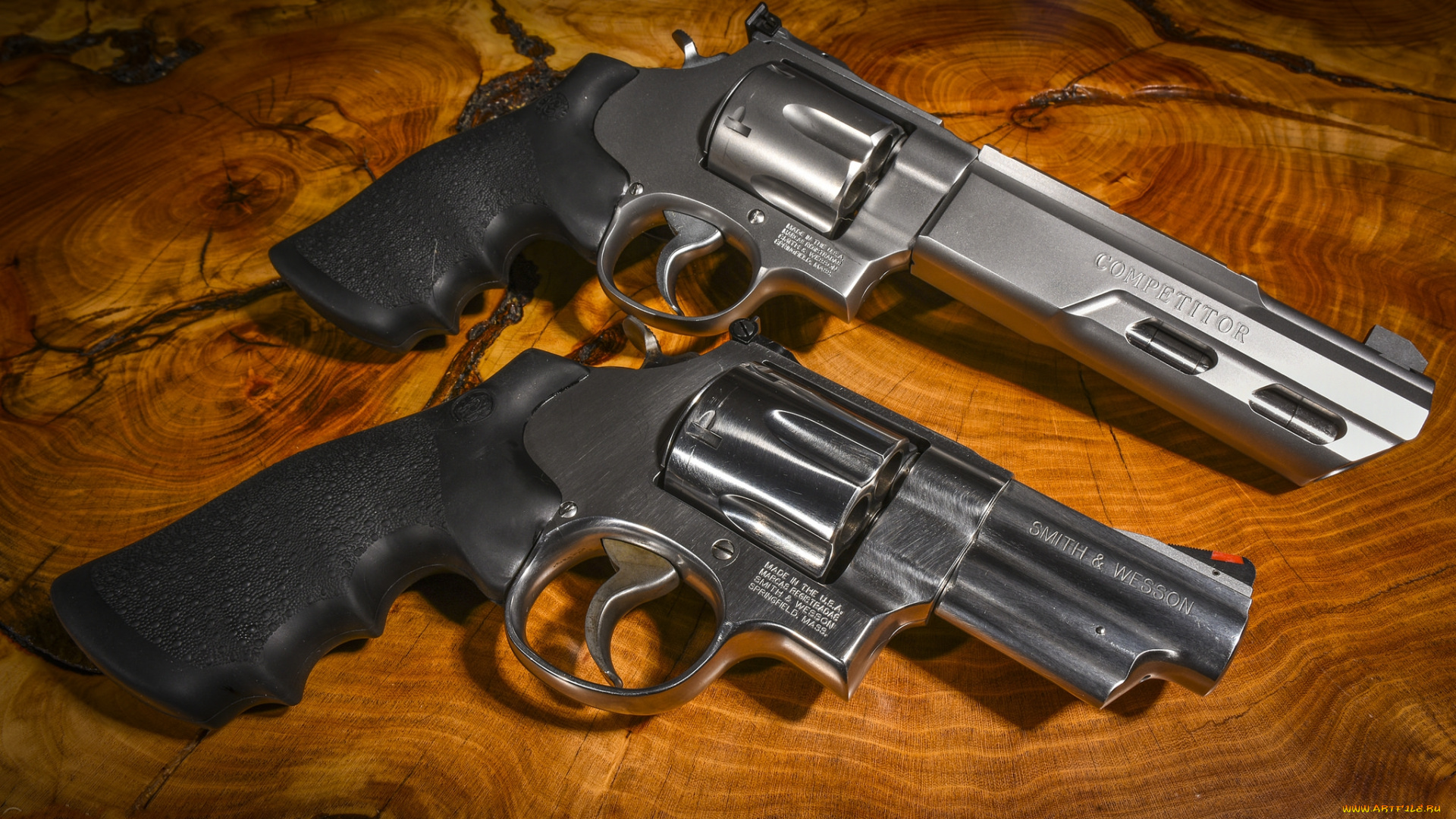 оружие, револьверы, револьвер