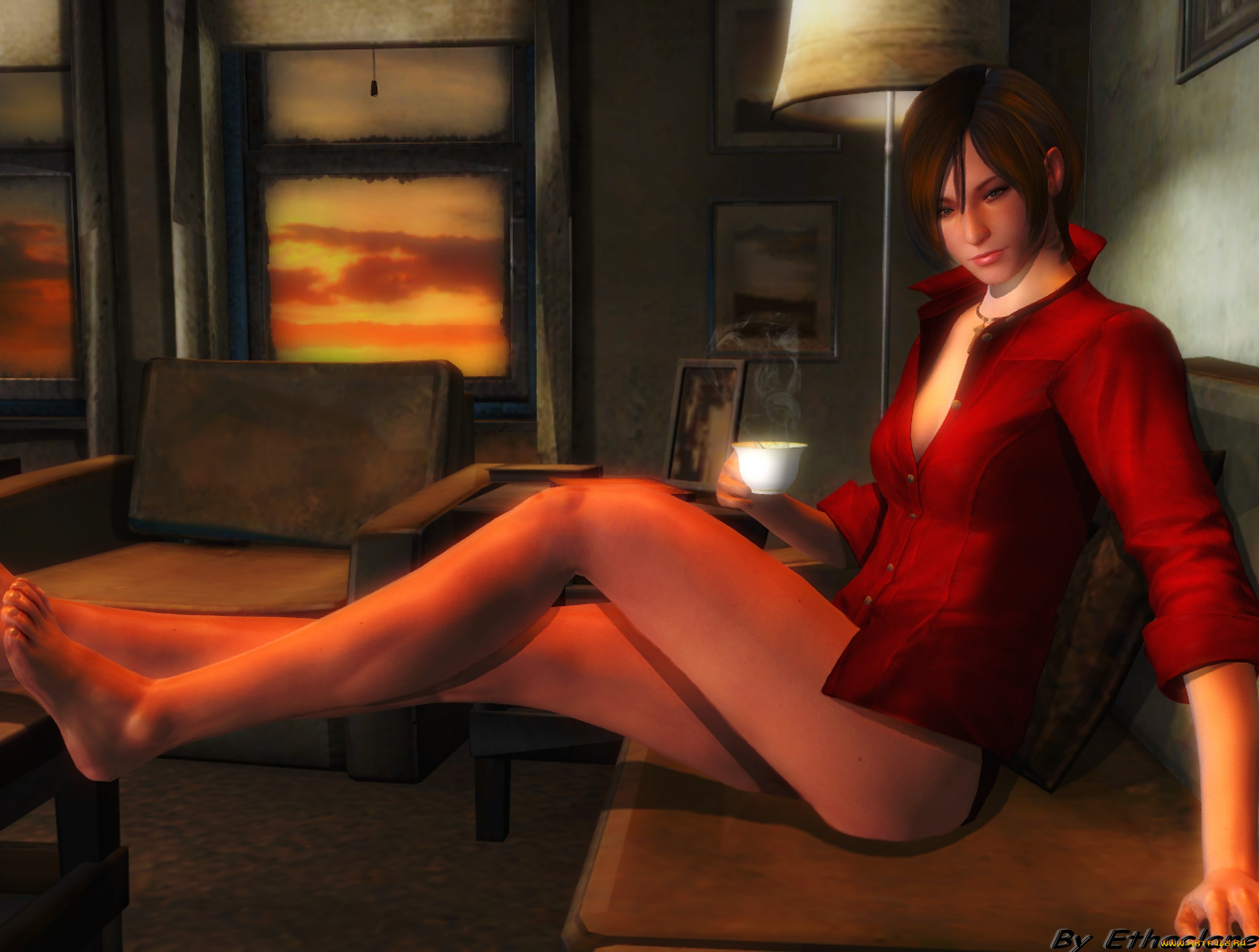 3д, графика, люди, , people, фон, взгляд, девушка