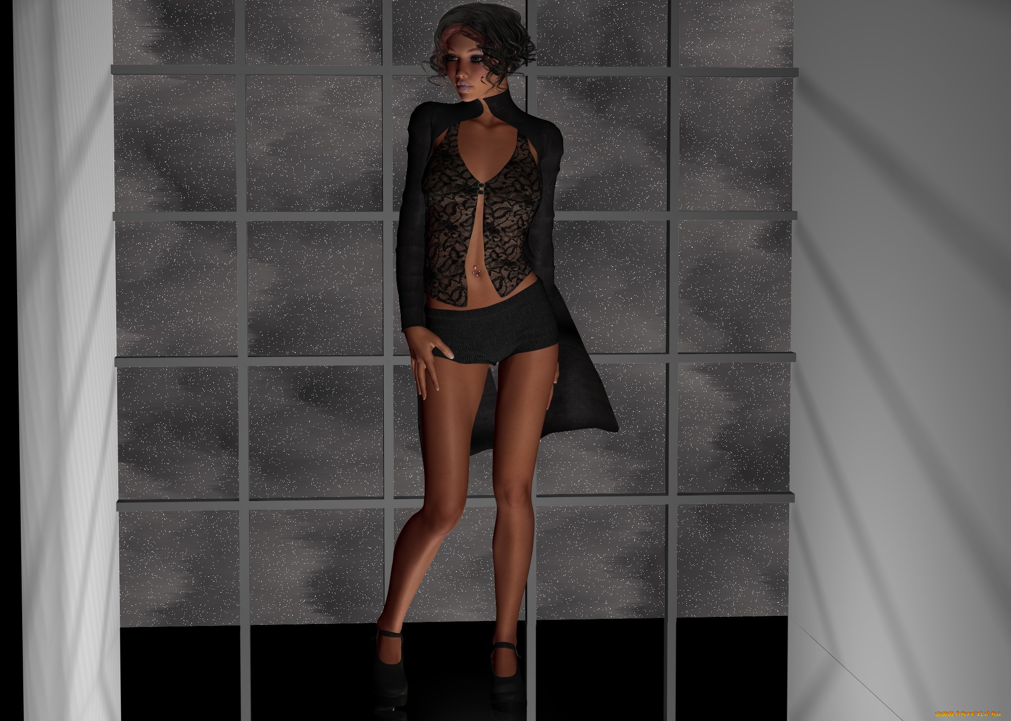 3д, графика, люди, , people, фон, взгляд, девушка