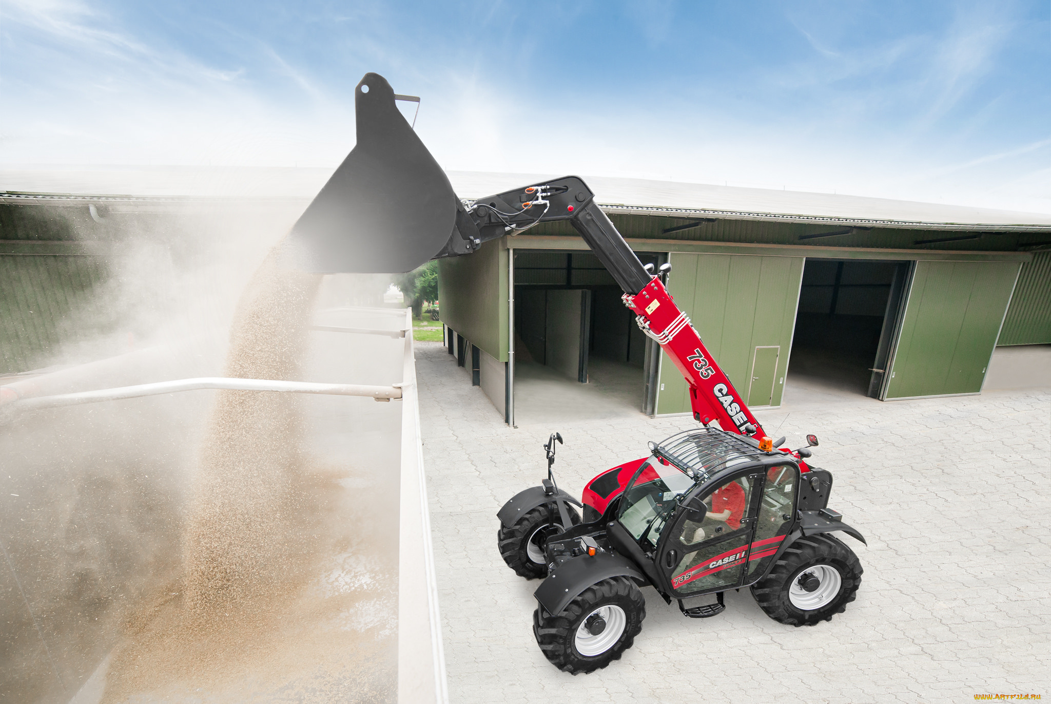 техника, тракторы, колесный, трактор